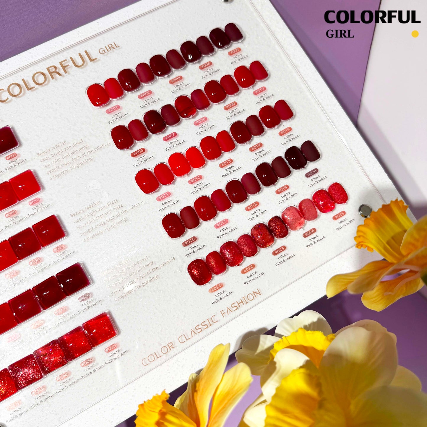 【พร้อมส่ง】สีทาเล็บเจล COLORFUL GIRL 25 สี✨ เจลทาเล็บแฟชั่น / สีเจลสีพื้น / แฟลช / ไซรัป / กลิตเตอร์ ครบในแบรนด์เดียว