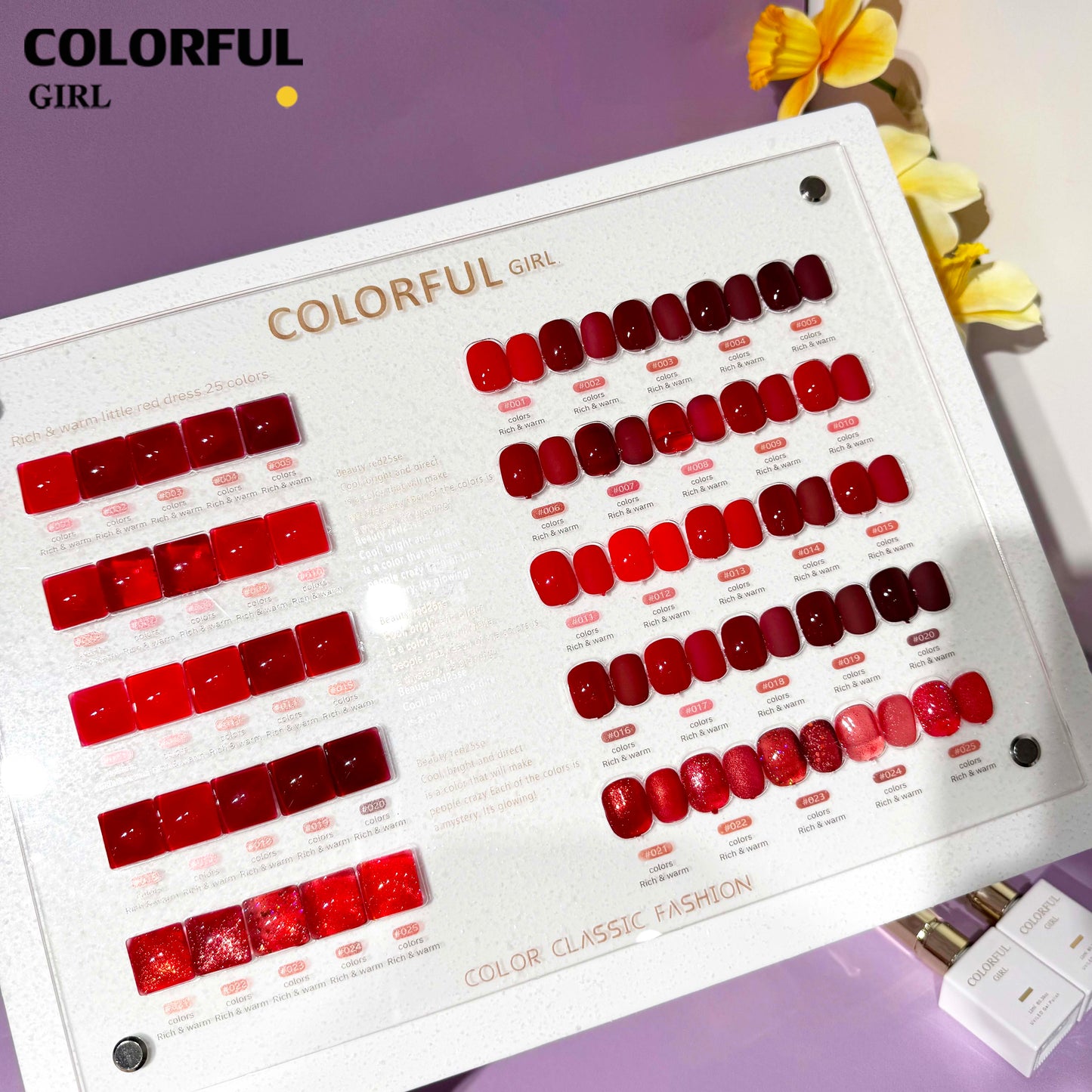 【พร้อมส่ง】สีทาเล็บเจล COLORFUL GIRL 25 สี✨ เจลทาเล็บแฟชั่น / สีเจลสีพื้น / แฟลช / ไซรัป / กลิตเตอร์ ครบในแบรนด์เดียว