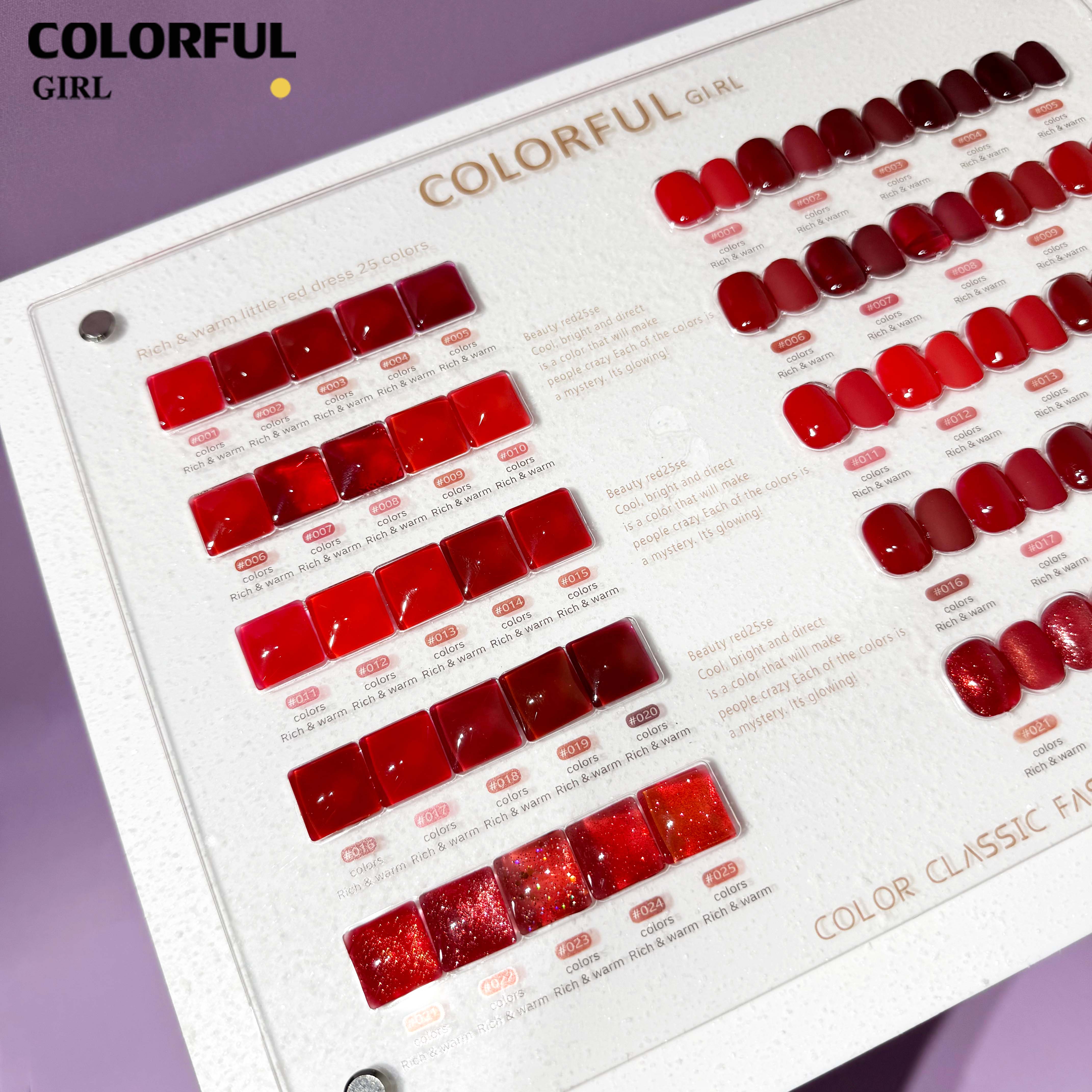 【พร้อมส่ง】สีทาเล็บเจล COLORFUL GIRL 25 สี✨ เจลทาเล็บแฟชั่น / สีเจลสีพื้น / แฟลช / ไซรัป / กลิตเตอร์ ครบในแบรนด์เดียว
