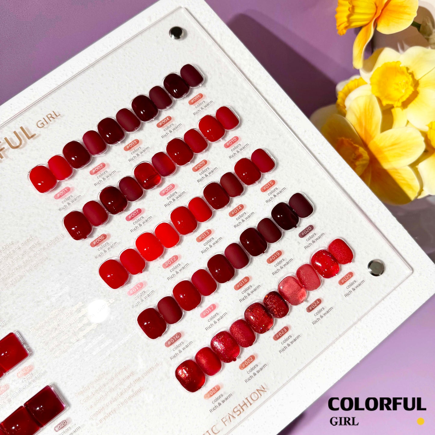 【พร้อมส่ง】สีทาเล็บเจล COLORFUL GIRL 25 สี✨ เจลทาเล็บแฟชั่น / สีเจลสีพื้น / แฟลช / ไซรัป / กลิตเตอร์ ครบในแบรนด์เดียว