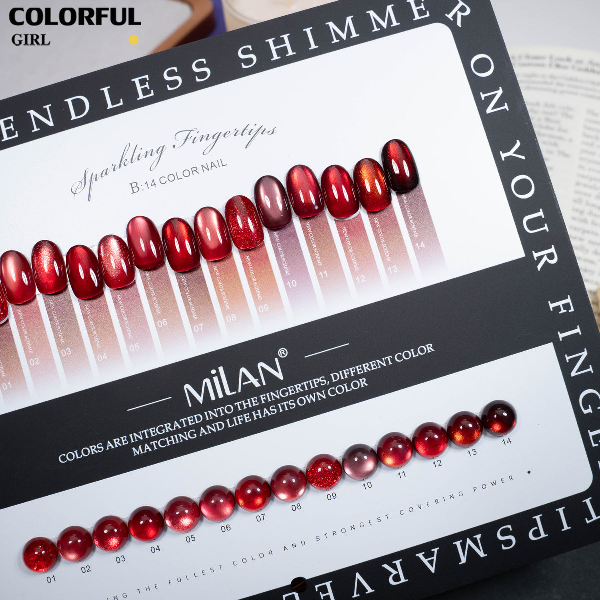 【พร้อมส่ง】milan สีเจลแคทอาย 14 สี ✨|เซ็ตใหม่ โทนสีสวยละมุน|เอฟเฟกต์ประกายแสงเล่นมิติ|แสงวิบวับดุจประกายดาว|แถมชาร์ทสีพร้อมโชว์สีสวย ๆ|ทามาให้แล้ว พร้อมใช้งาน 💅