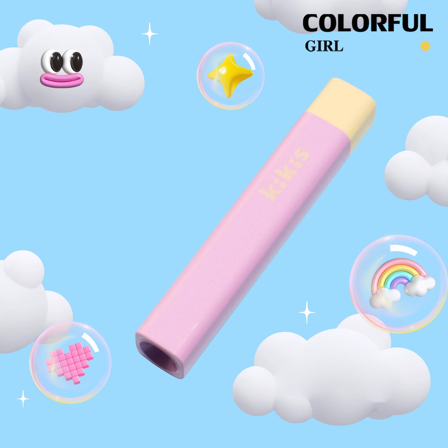【พร้อมส่ง】ทุกสีไฟฉายอบเล็บ kikis แยกขาย ขาตั้ง / ไฟฉายอบเล็บ สี แบบพกพา 3w. ล็อกอะไหล่ ชาร์จไฟได้ สามารถใช้สำหรับอบเจลล็อคสี