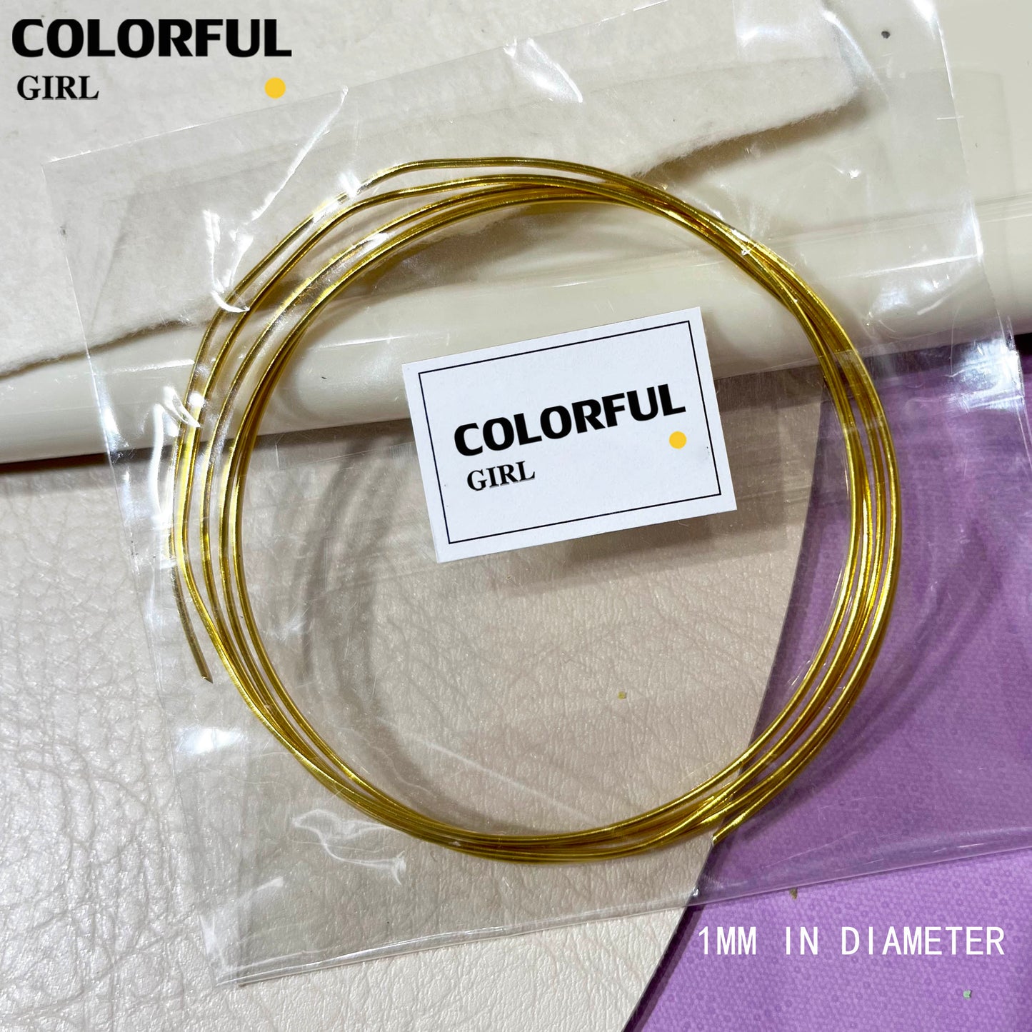 อุปกรณ์ทำเล็บ ใหม่ สีโลหะ ลวดอลูมิเนียม อุปกรณ์ทำเล็บอเนกประสงค์ รูปทรงทำมือ ไม่ซีดจาง แข็งแรง และยืดหยุ่น  ❤️⭐✨ดัดง่าย สีสดมากกก🎀