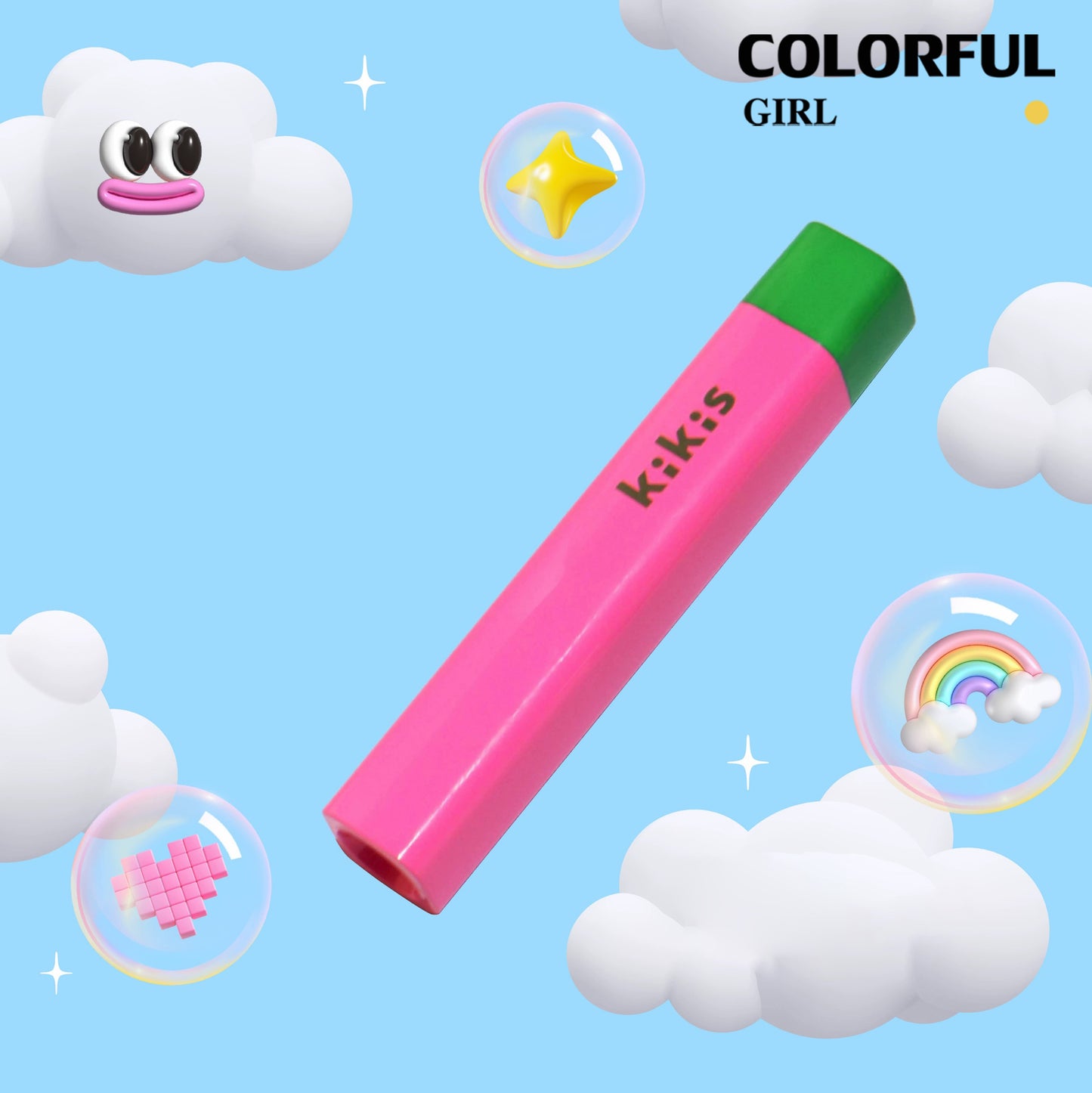 【พร้อมส่ง】ทุกสีไฟฉายอบเล็บ kikis แยกขาย ขาตั้ง / ไฟฉายอบเล็บ สี แบบพกพา 3w. ล็อกอะไหล่ ชาร์จไฟได้ สามารถใช้สำหรับอบเจลล็อคสี