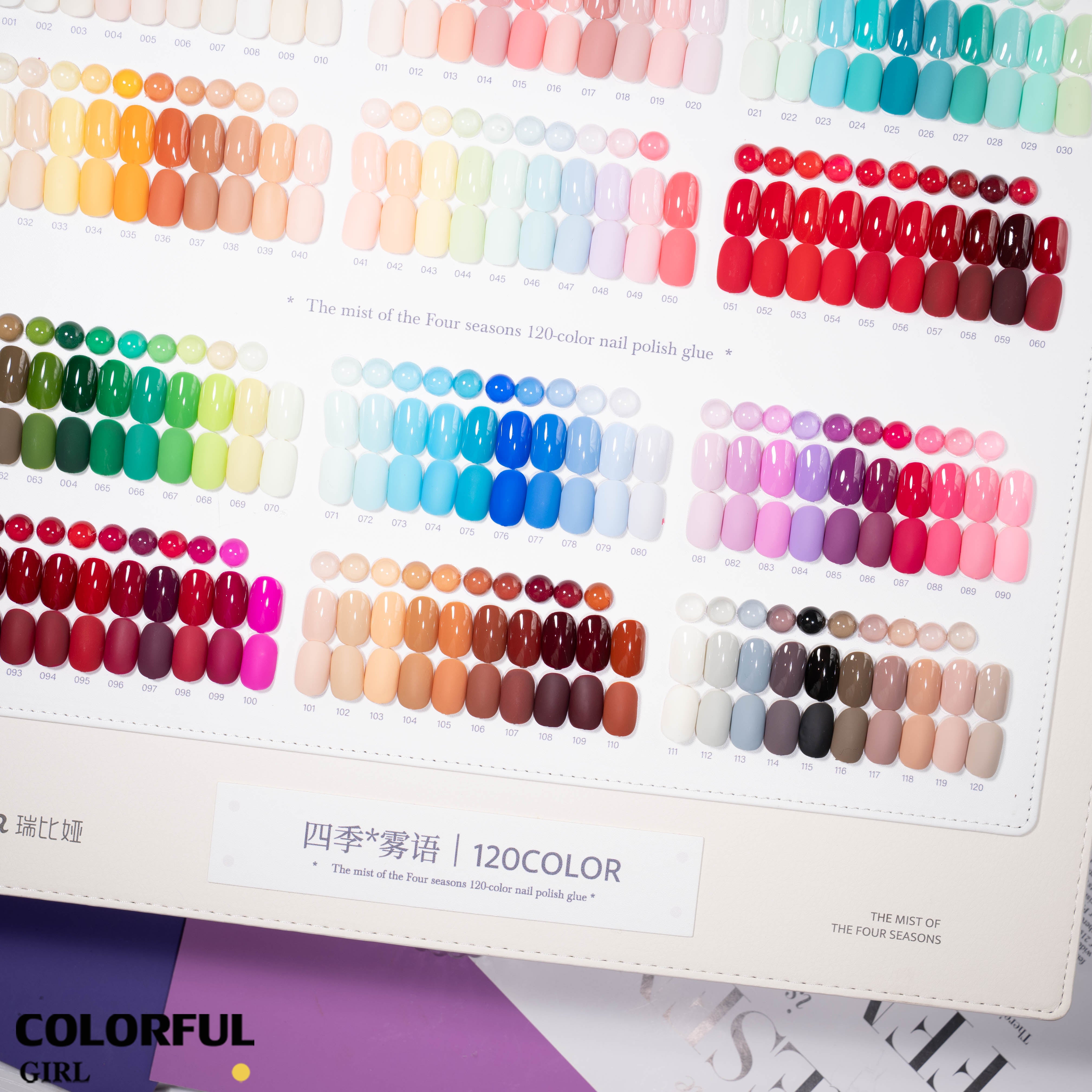 พร้อมส่ง มาใหม่ ยาทาเล็บเจล Rabia 120 สี ชุดสีพื้นสำหรับเปิดร้าน ทาได้เพ้นท์ได้ เม็ดสีชัดเจน ชุดยาทาเล็บ ชุดสีพื้น สินค้าขายดี พร้อมชาร์ตสำเร็จรูป