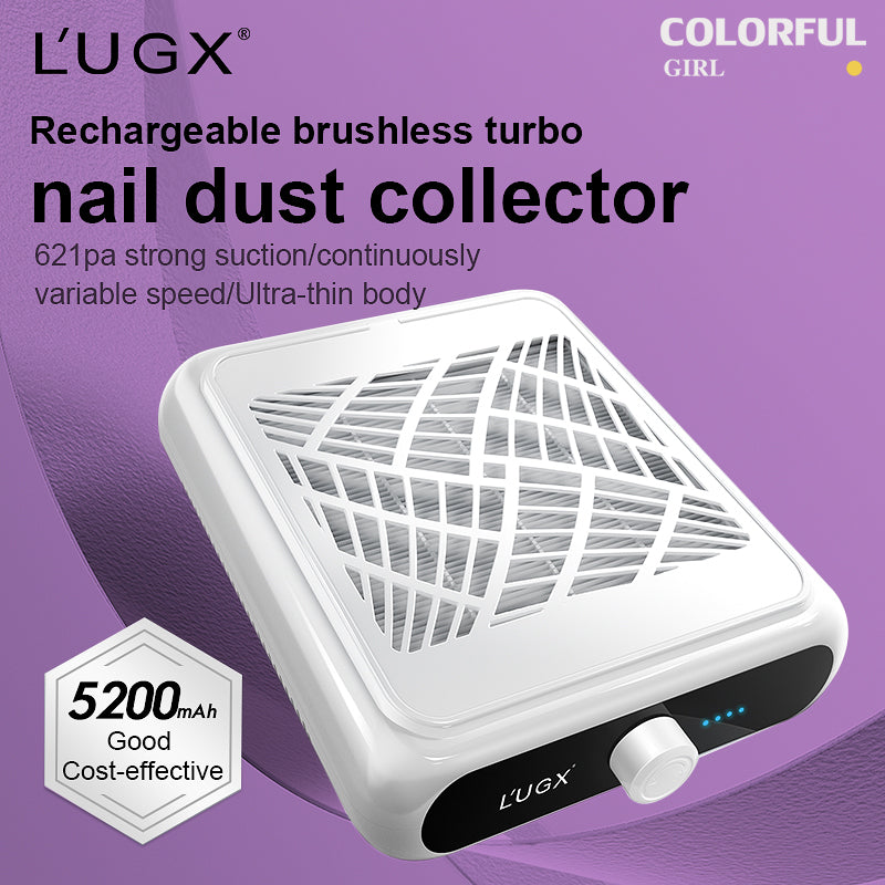 LUGX LG622s/ LG622 เครื่องดูดฝุ่นเล็บ เครื่องดูดฝุ่นไร้สาย และมีเเบตเตอรี่ ดูดเเรง เสียงเบา (LG622sรุ่นชาร์จไฟได้ ) (LG622รุ่นเสียบปลั๊ก)