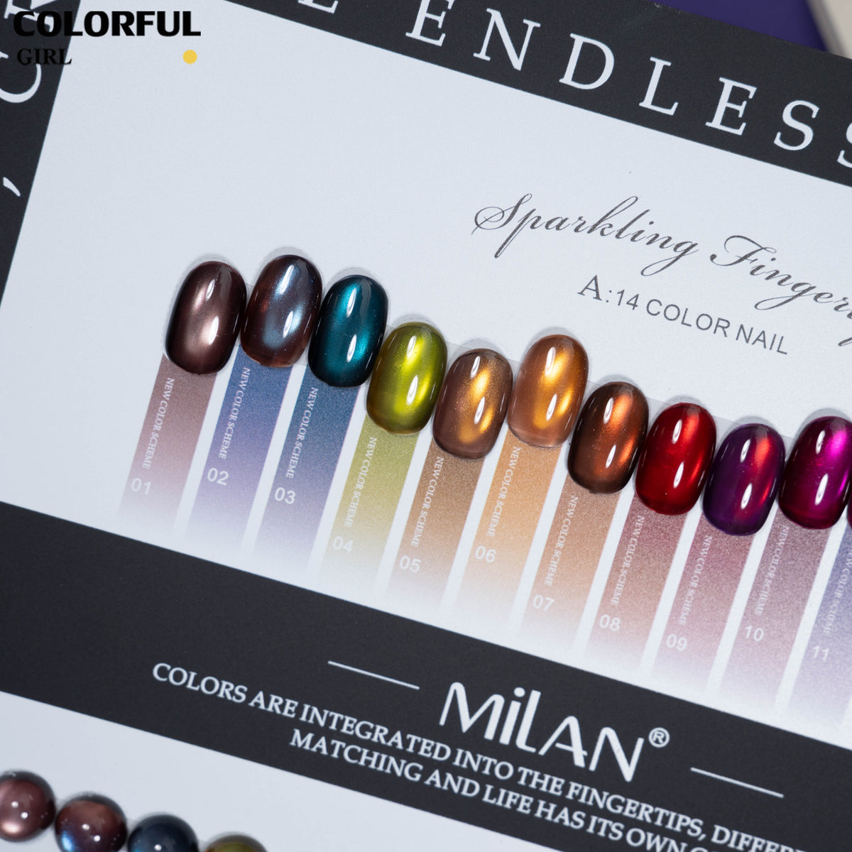 【พร้อมส่ง】milan สีเจลแคทอาย 14 สี ✨|เซ็ตใหม่ โทนสีสวยละมุน|เอฟเฟกต์ประกายแสงเล่นมิติ|แสงวิบวับดุจประกายดาว|แถมชาร์ทสีพร้อมโชว์สีสวย ๆ|ทามาให้แล้ว พร้อมใช้งาน 💅