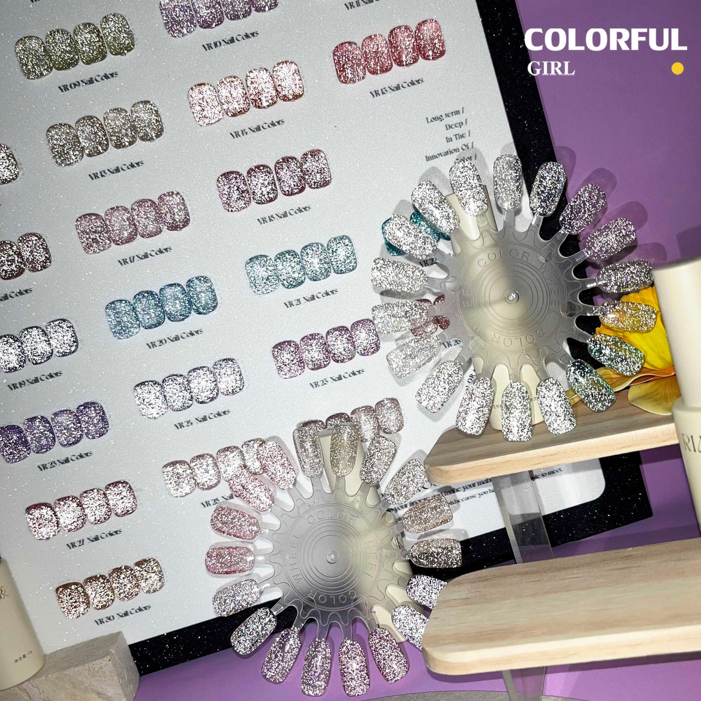 【พร้อมส่ง】YURIAO30สี สีเจลแฟลช สีทาเล็บเจล 20สี(YURIAO30) สีเจล30สี สีเจลแฟลช แถม ชาร์ทสี