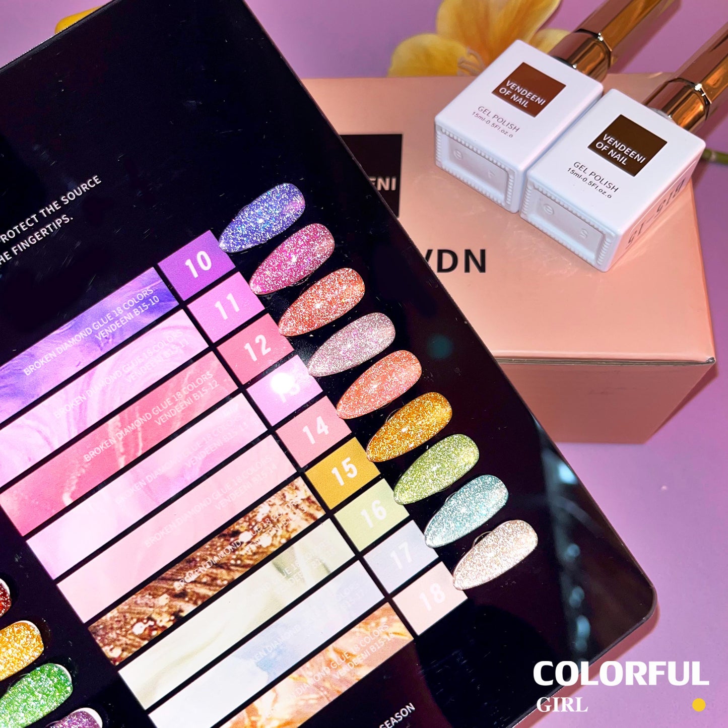 【พร้อมส่ง】Vedenni B15สี สีเจลแฟลช18สี แถม ชาร์ทสี(Vedenni) 15 สีผมธรรมชาติสำเร็จค่ะ แฟลชใหม่ล่าสุด แถมชาร์ทสำเร็จ