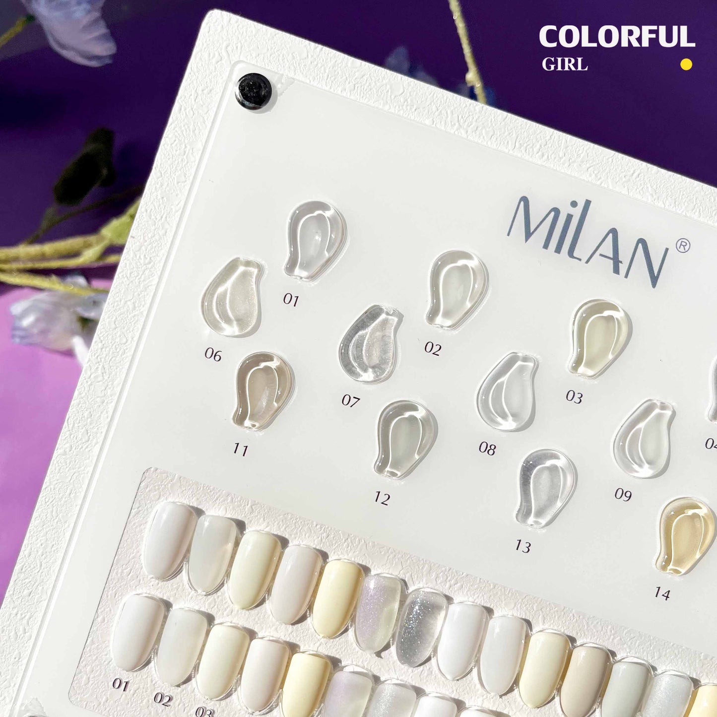 【พร้อมส่ง】MILAN 15สี โทนสีขาว โทนละมุน 16colors Wedding Dress White สีขาว ละมุนเด่นสวย ตัวเนื้อแน่น ติดทนนาน ฟรีชาร์ทสี