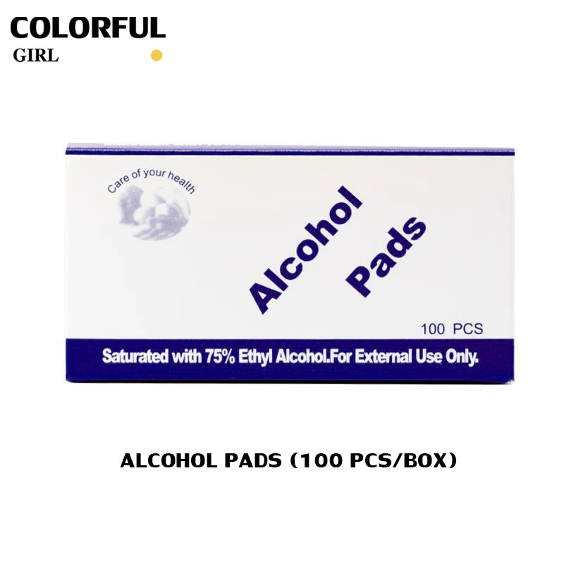 แผ่นแอลกอฮอล์ 75% Alcohol Pad สำหรับทำความสะอาดและฆ่าเชื้อโรค ขนาด 100 ชิ้น/กล่อง และ 50 ชิ้น/กล่อง ช่วยรักษาความสะอาด