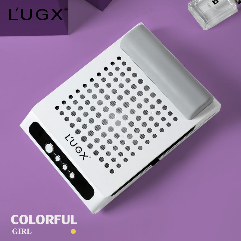 LUGX(LG618) ✅ ของเเท้100% ✅ เครื่องดูดฝุ่นเล็บ เครื่องดูดฝุ่นไร้สาย มีเเบตเตอรี่ LUGX 70วัตต์ ดูดเเรง เเต่เสียงเบา