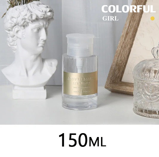 ขวดปั๊ม ใส่น้ำยาล้างเล็บ ขวดเปล่า 150ml/200ml/300ml. ขวดปั๊มพลาสติกเปล่า