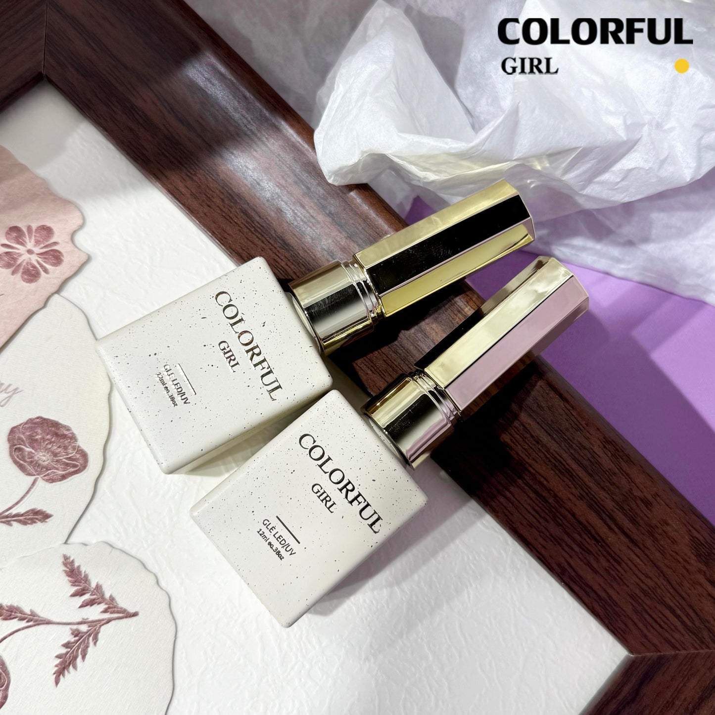 【พร้อมส่ง】 Colorful Girl เซ็ตใหม่ 9 สี! สีเจลแคทอายเนื้อซาติน, สีเจลแฟลช, สีเจลแคทอาย/สีลูกแก้ว เปลือกหอยออโรร่าและกลิตเตอร์แฟลชสุดน่ารัก! แถมชาร์ทสีให้คุณโชว์สีสวยๆ อย่างลงตัว!