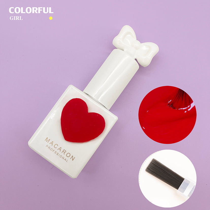 【พร้อมส่ง】SANSU MACARON 58 สี แถมฟรีชาร์ทสี เบส ท๊อป ( ฝาขวดรูปโบว์ ) สีพื้น