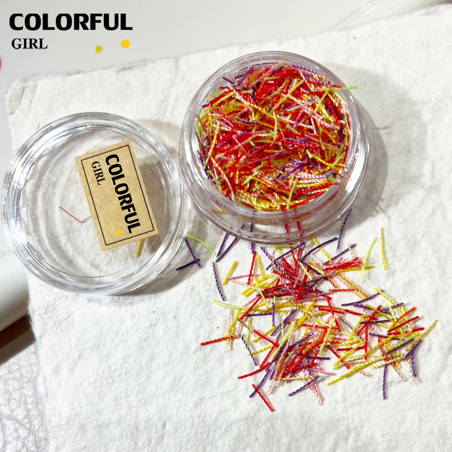 FUN BEADS สไตล์เกาหลี อิน ด้ายสีเค้กริบบิ้นริบบิ้นอุปกรณ์แต่งเล็บน่ารักผสมสีรูปพิเศษน้ําตาลเข็มสีถั่วเครื่องปั้นดินเผานุ่มเครื ลูกปัดตกแต่งเล็บ funbeads พร้อมส่งในไทย