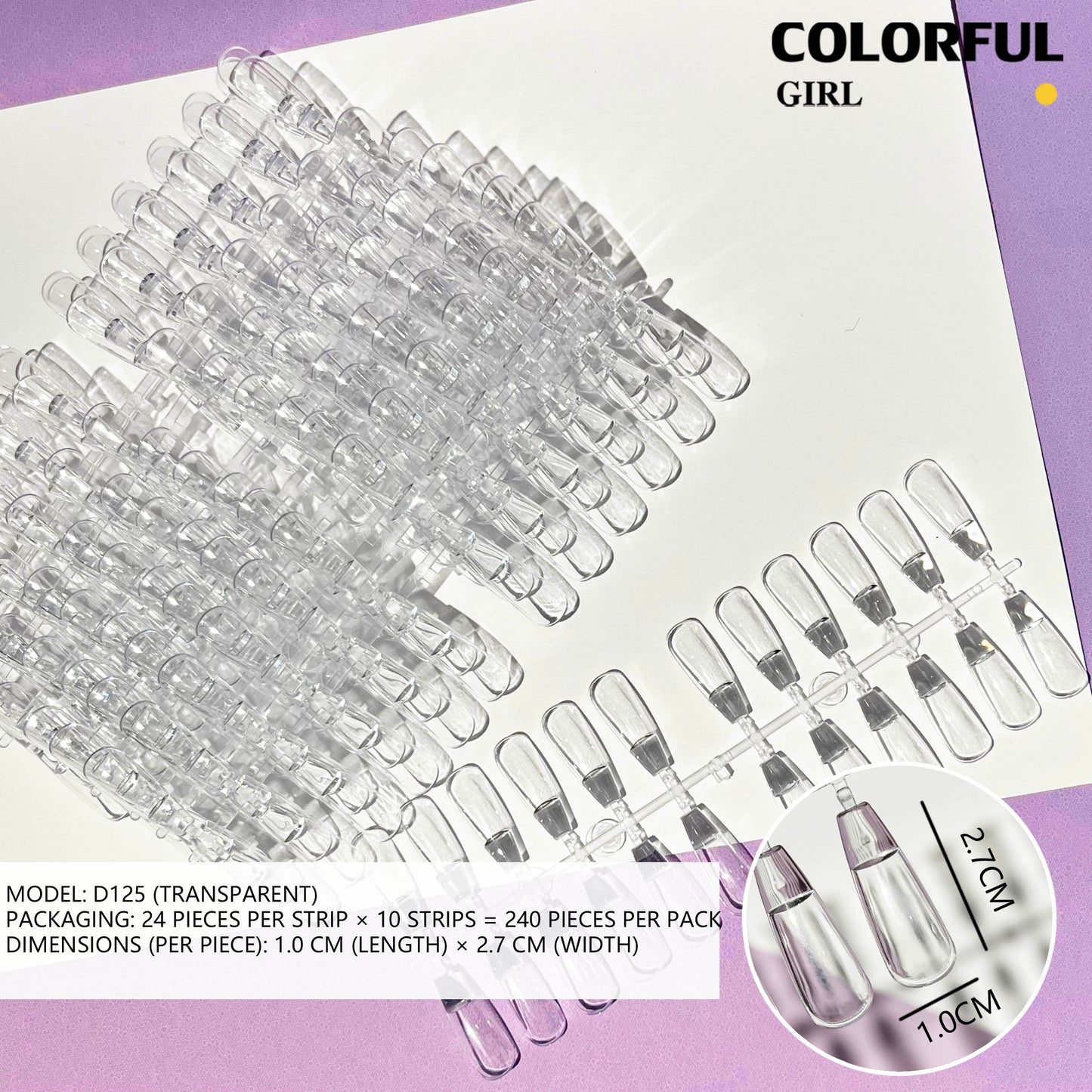 【พร้อมส่ง】เลือกได้ 25 รูปแบบ ถาดโชว์เล็บปลอมอะคริลิค UV ทรงวงรี ลายดอกไม้ สีขาวใส สําหรับฝึกทําเล็บ