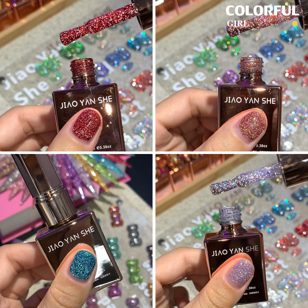 【พร้อมส่ง】JYSสีเจลแฟลช   สีทาเล็บเจล milan 20สี(JIAOYANSHE) สีเจล20สี สีเจลแฟลช   แถม ชาร์ทสี