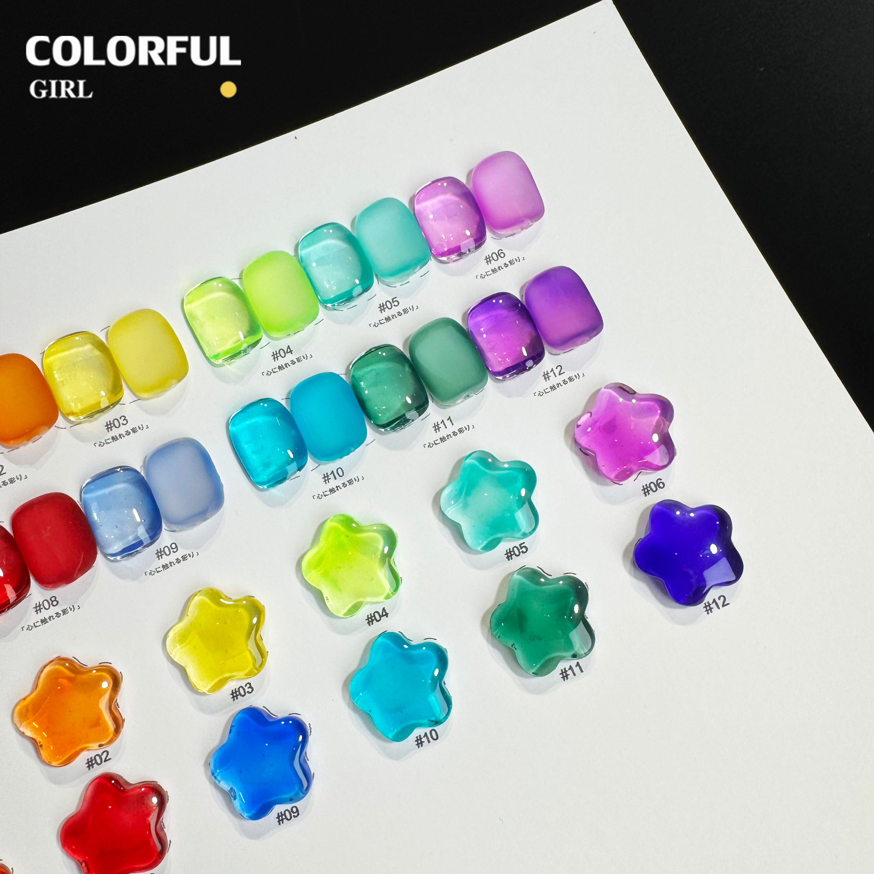 NebulNFlow 12 สี สีไซรัป แบบแยกขวด | สีไซรัป