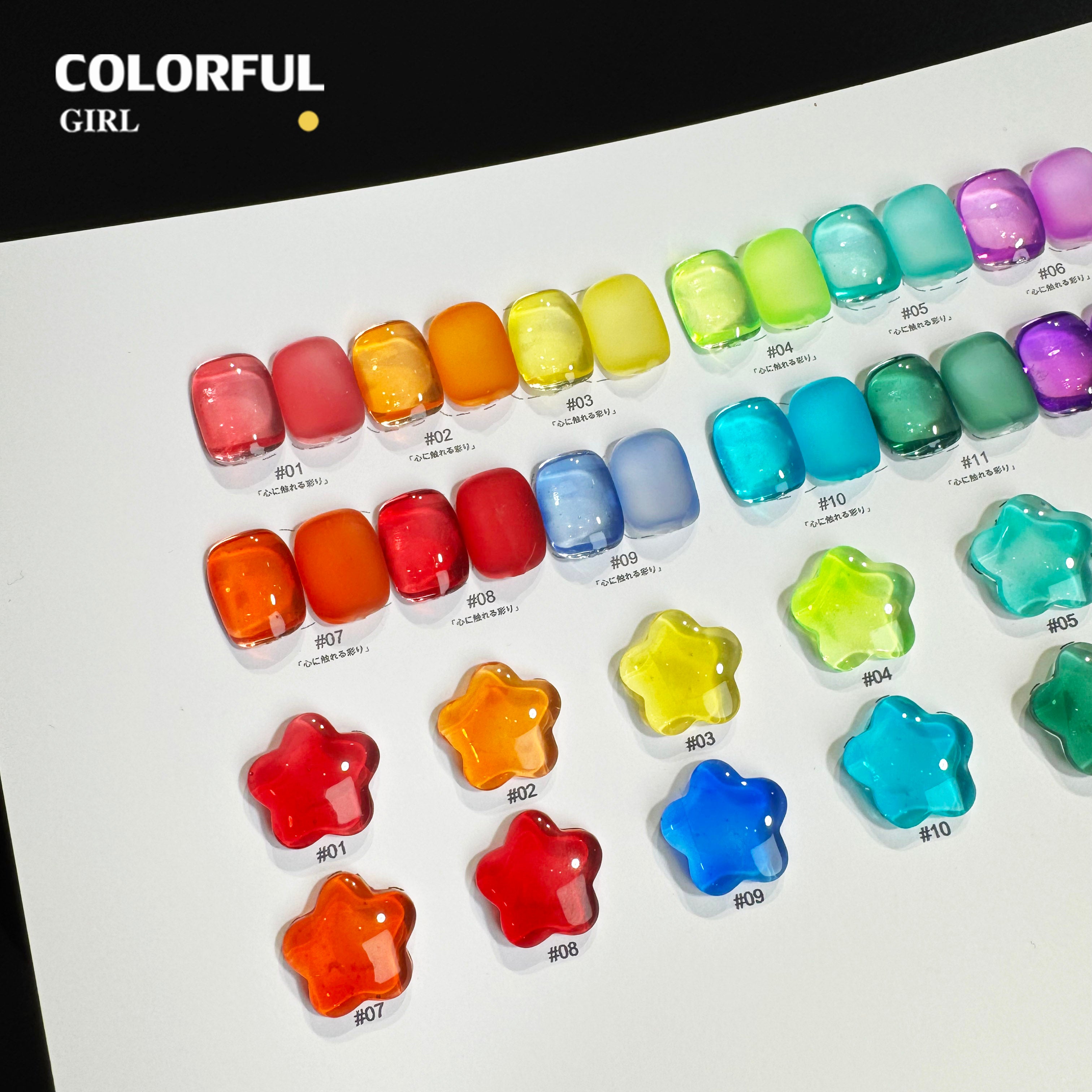 NebulNFlow 12 สี สีไซรัป แบบแยกขวด | สีไซรัป