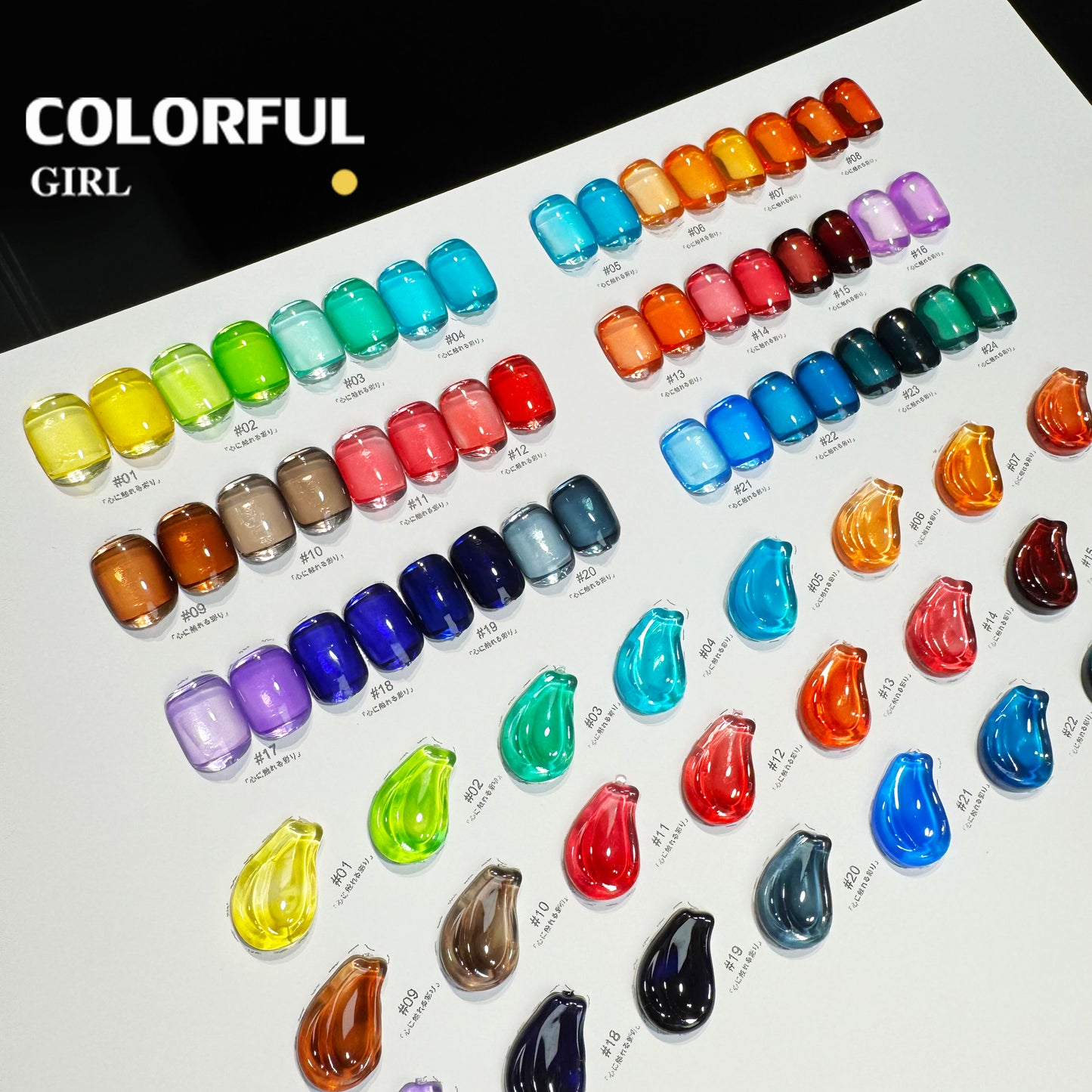 ✨พร้อมส่ง🇹🇭✨NF-020|เบอร์ 1-24 สีเจลไซรัป แบบแยกขวด NebulNFlow |เนื้อสวยละมุนค่ะ สีลูกกวาด ไม่บางจนเกินไปทาง่ายและสวยมากค่ะ