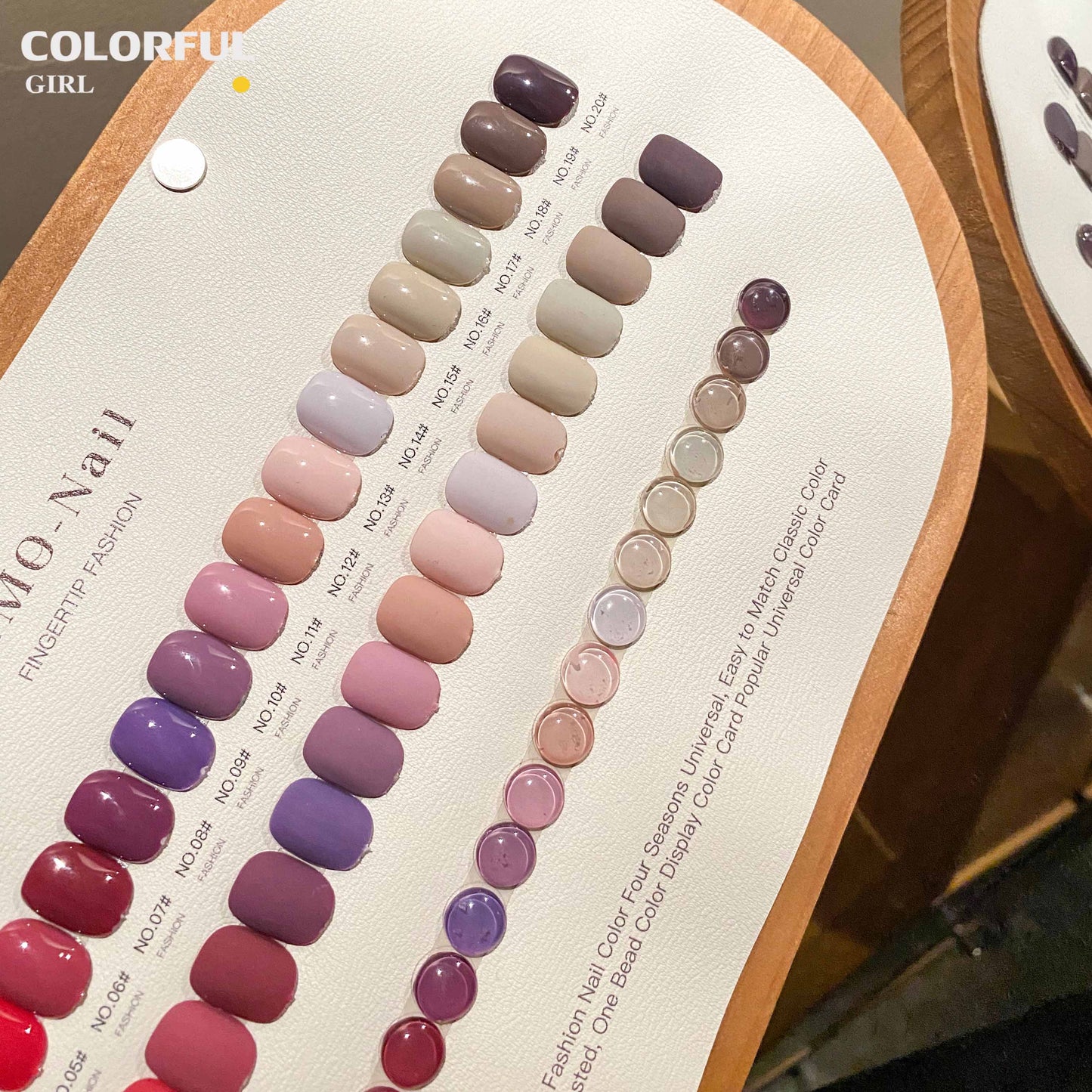 【พร้อมส่ง】20สี โทนสีม่วง / โทนสีน้ำตาล สีเจลสีพื้น SANMO สี ( SANMO) สีเจล 20สี แถม ชาร์ทสี