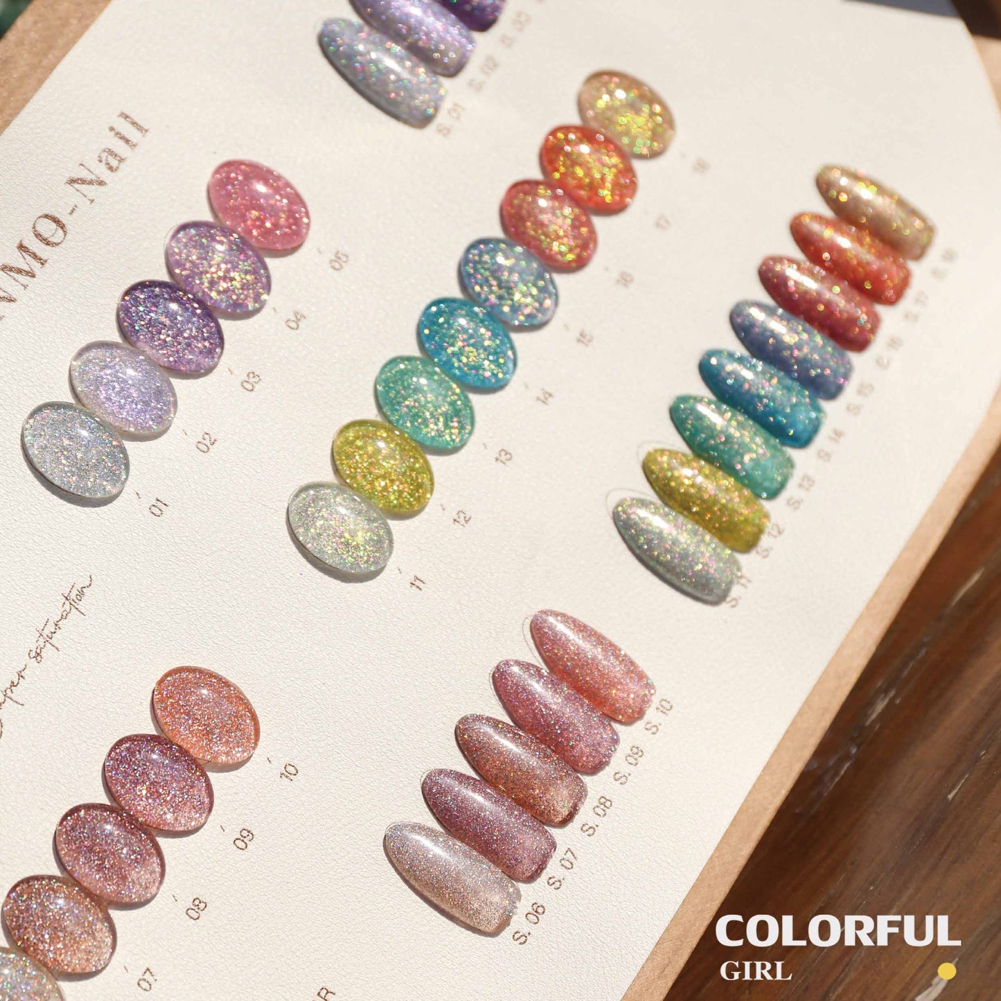 【พร้อมส่ง】18สี สีสันเงางามมากค่ะ สีเจลแฟลช SANMO สี ( SANMO) สีเจล18สี แถม ชาร์ทสี สีเจลแฟลช