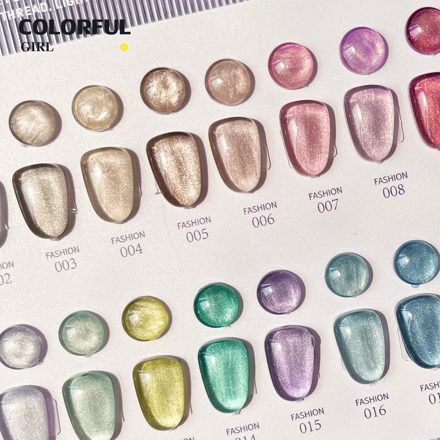 【พร้อมส่ง】Xuanfeier 18สี สีลูกแก้ว ฟรีชาร์ทสี Cat eye แม่เหล็ก เอฟเฟกต์มันเงามาก ละเอียดอ่อน