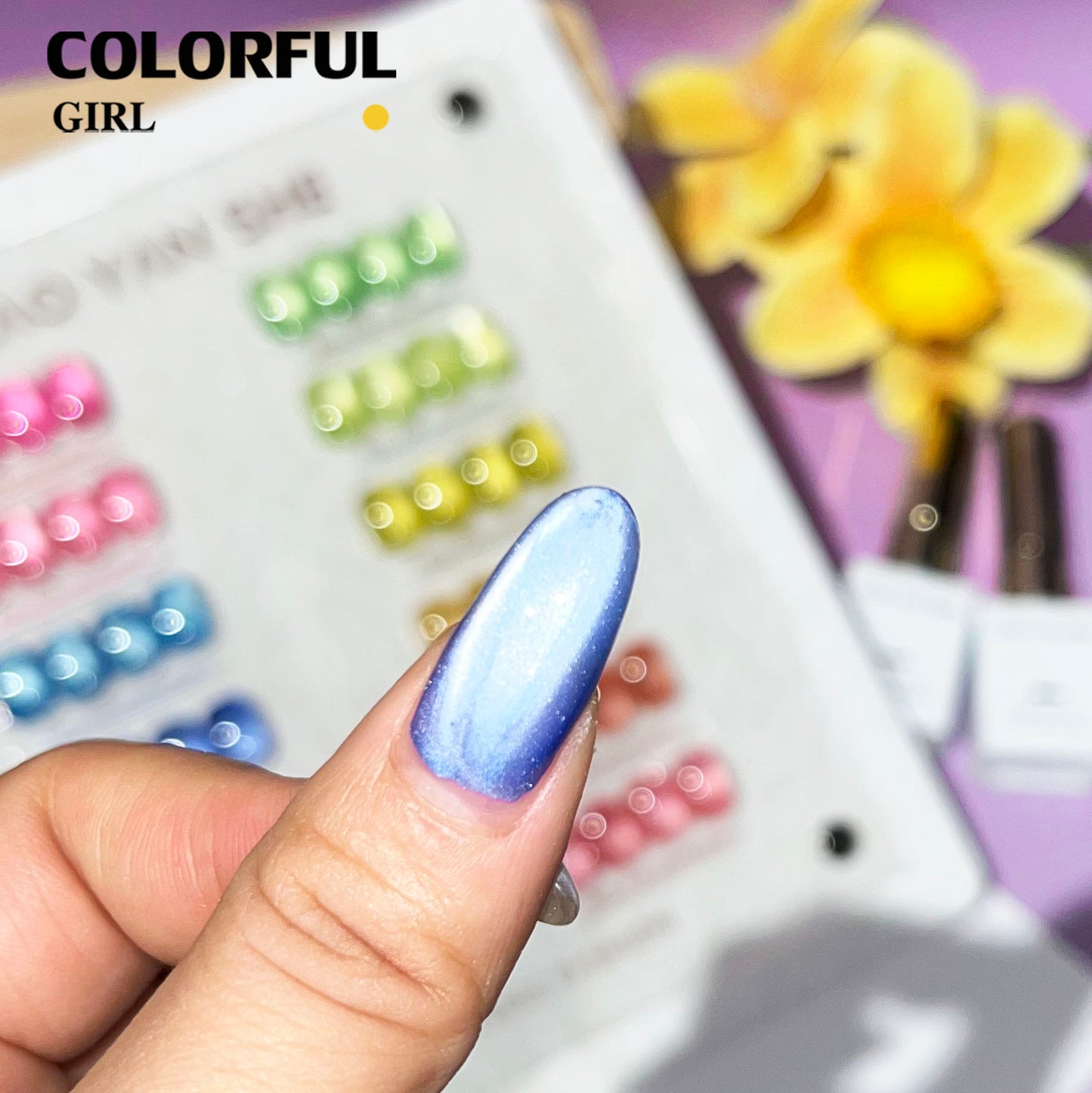 พร้อมส่งในไทย 《 JIAOYANSHE 》12 สี สีเจลแคทอายเนื้อซาติน สีเจลทาเล็บแคทอาย สีลูกแก้วแคทอาย สีลูกแก้ว ส่งไว!