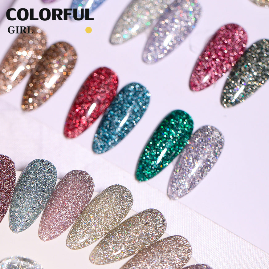 【พร้อมส่ง】milan สีเจลแฟลช 24 สี (milan )สีเจลทาเล็บ สี แถม ชาร์ทสี ยาทาเล็บเจล
