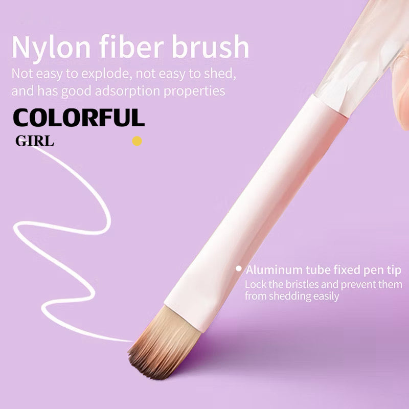 อะคริลิคเล็บแปรง 13 สไตล์ให้เลือก แปรงเล็บแปรงอะคริลิค Uv Gel Extension แปรงเล็บเครื่องมือ พู่กันไล่สี สําหรับตกแต่งเล็บ พร้อมฝาปิด