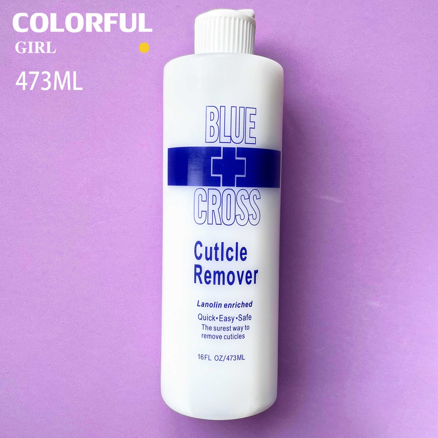 BLUE CROSS น้ำยาตัดหนัง ขนาด6 oz. (177ml. ) 16 oz. (473ml. ) น้ำยาตัดหนัง หนังนิ่ม น้ำยาหนังนิ่ม เตรียมหน้าเล็บ ตัดหนังเล็บ น้ำยาตัดหนังเล็บ ครีมตัดหนัง