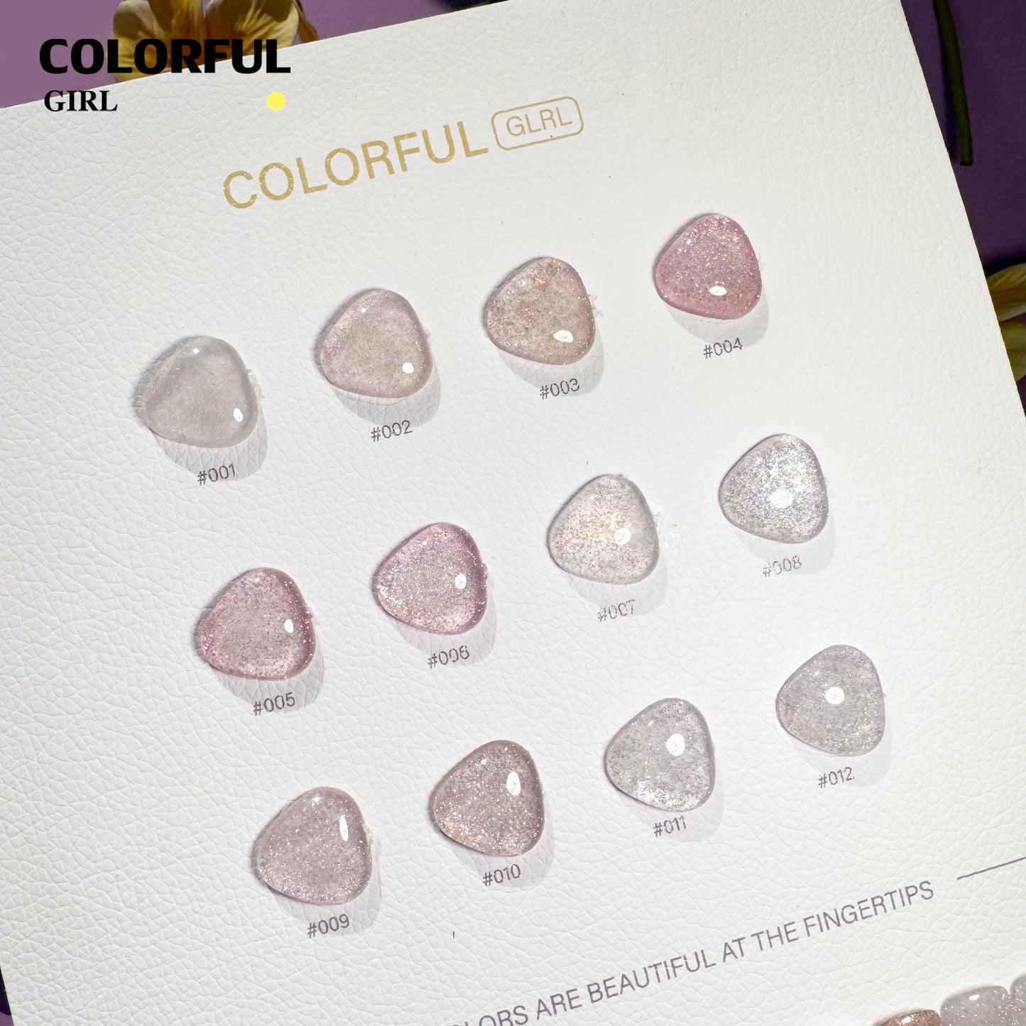 【พร้อมส่ง】 สีทาเล็บเจล Colorful girl สี( Colorful girl ) สีเจล สีเจลแฟลช 12สี สีเจลแฟลช แถม ชาร์ทสี