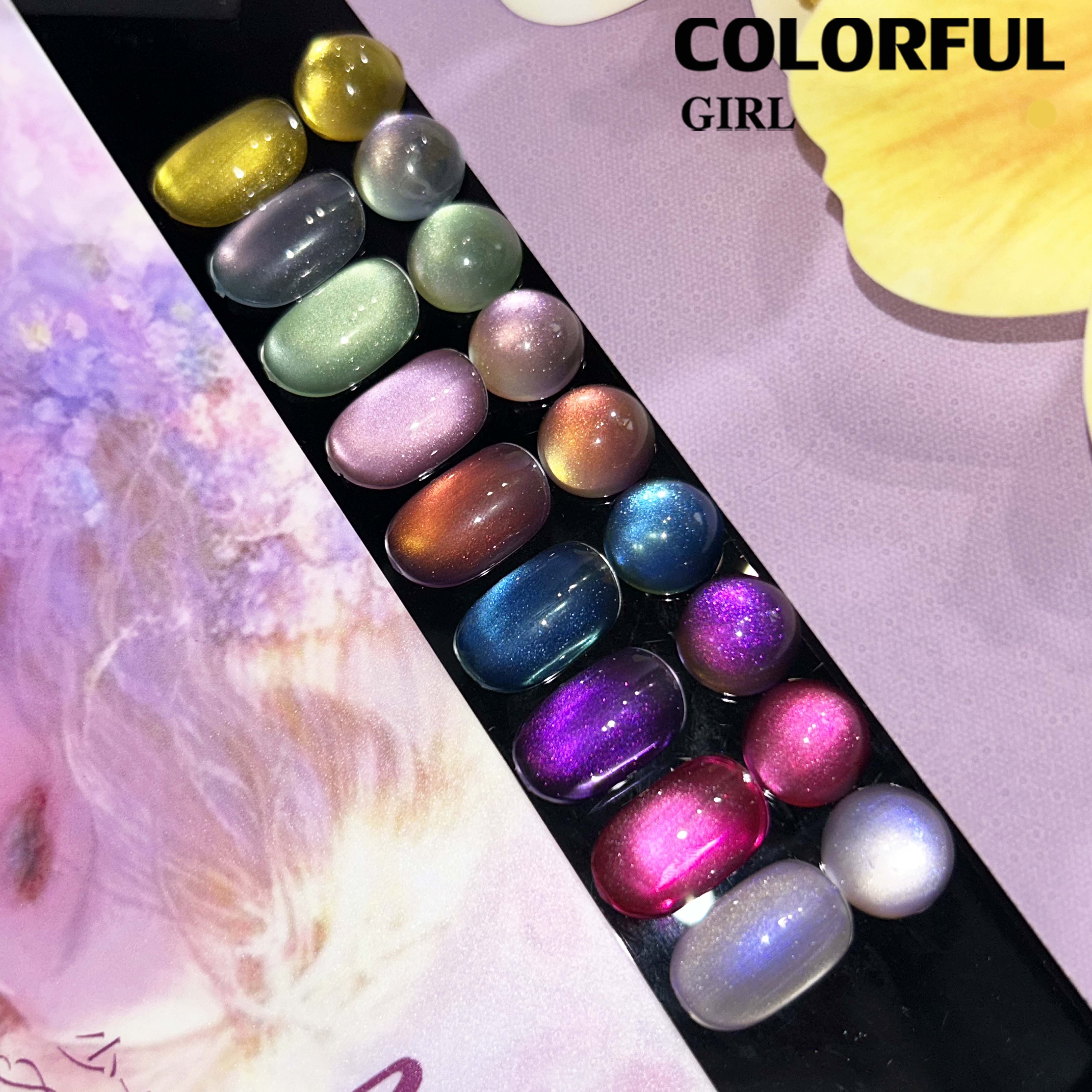 MILAN สีเจลแคทอายเนื้อซาติน 9 สีสุดฮิต | สีลูกแก้วแวววาว | แถมชาร์ตสีฟรี
