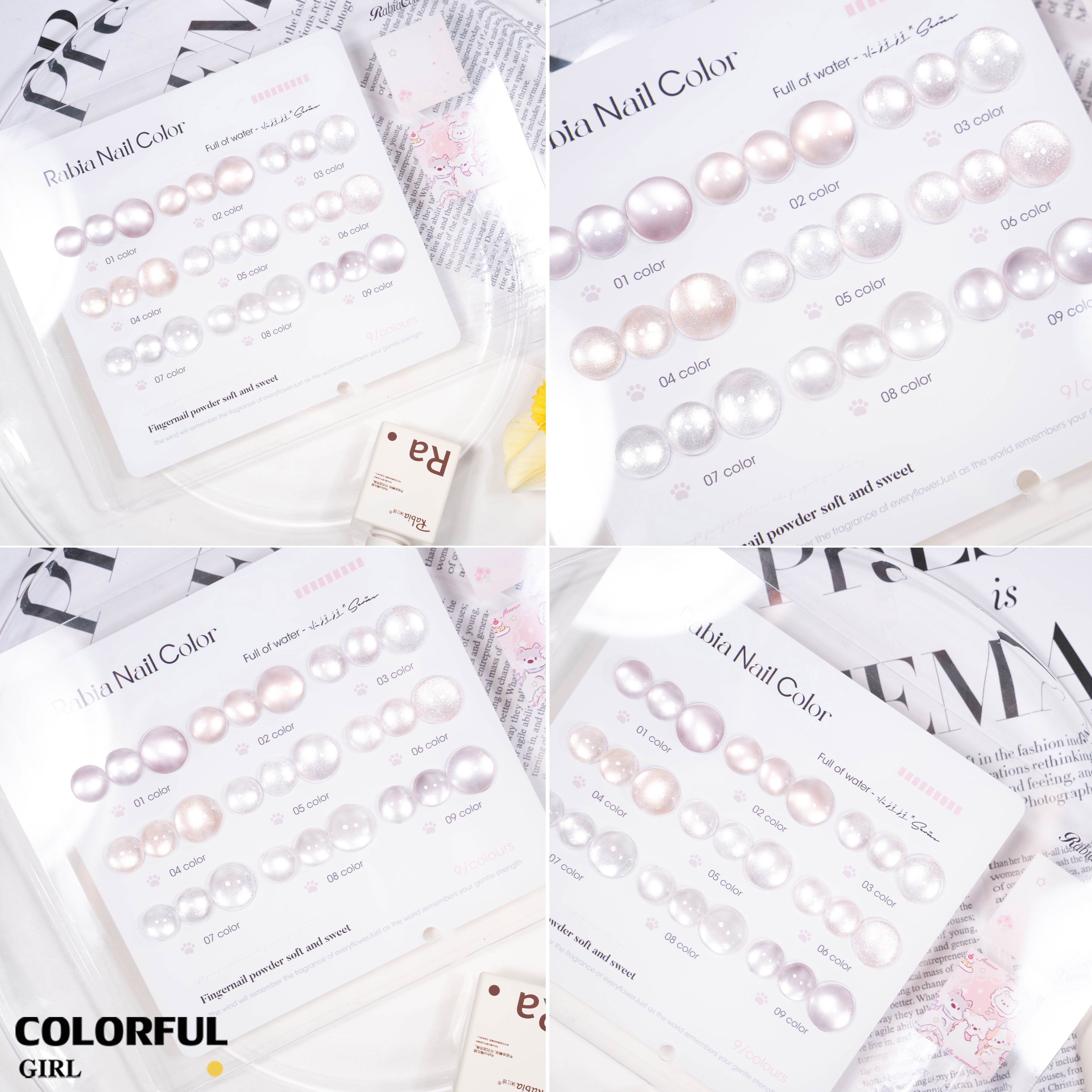 【พร้อมส่ง】Rabia สีเจลแคทอาย 9 สี ✨|เซ็ตใหม่ โทนสีสวยละมุน|เอฟเฟกต์ประกายแสงเล่นมิติ|แสงวิบวับดุจประกายดาว|แถมชาร์ทสีพร้อมโชว์สีสวย ๆ|ทามาให้แล้ว พร้อมใช้งาน 💅