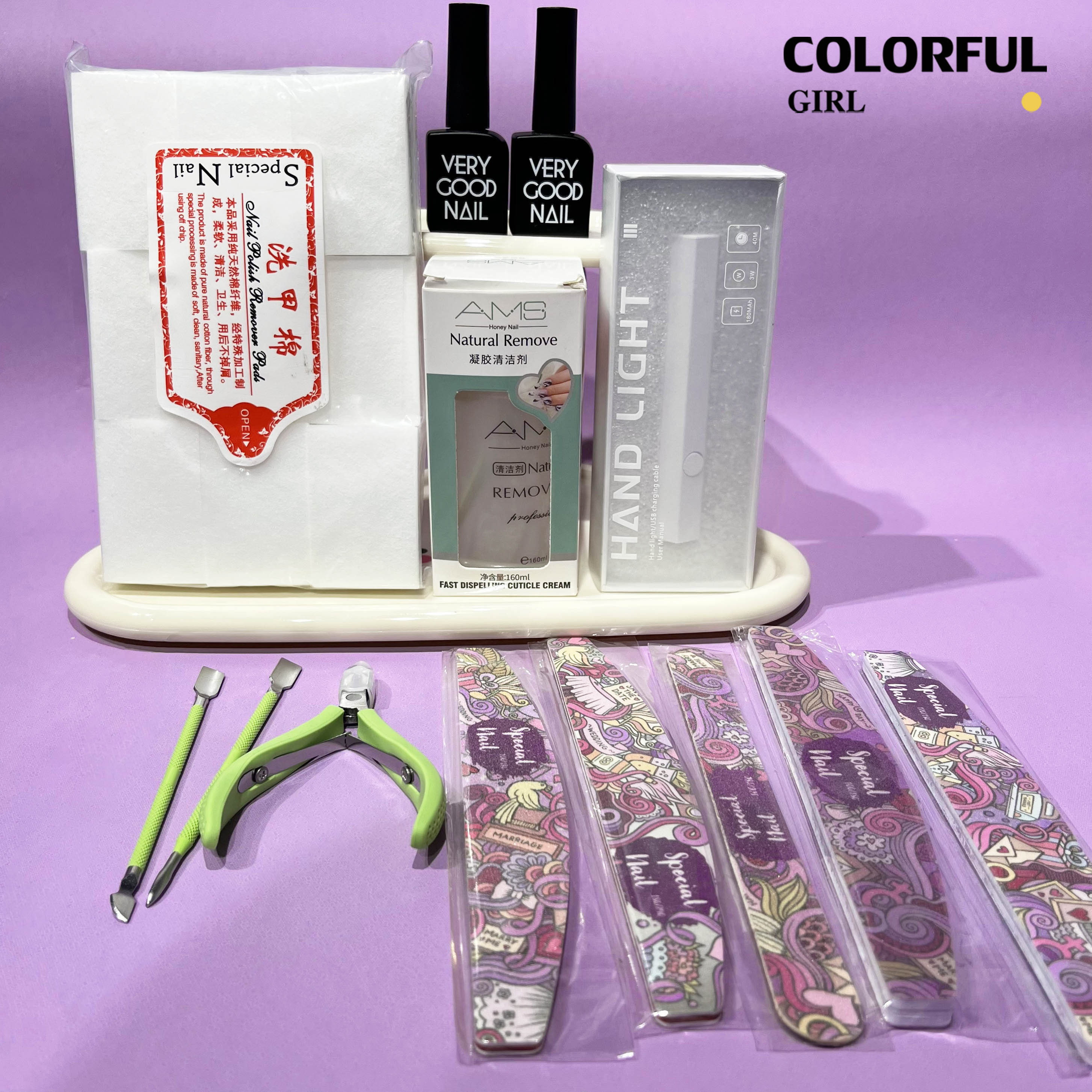 A01【พร้อมส่ง】ชุดทำเล็บเจลครบเซ็ต Super Combo รายการ ครบ จบ ในชุดเดียว ถอดเล็บ ชุดเริ่มเปิดร้าน หัดทำเล็บ