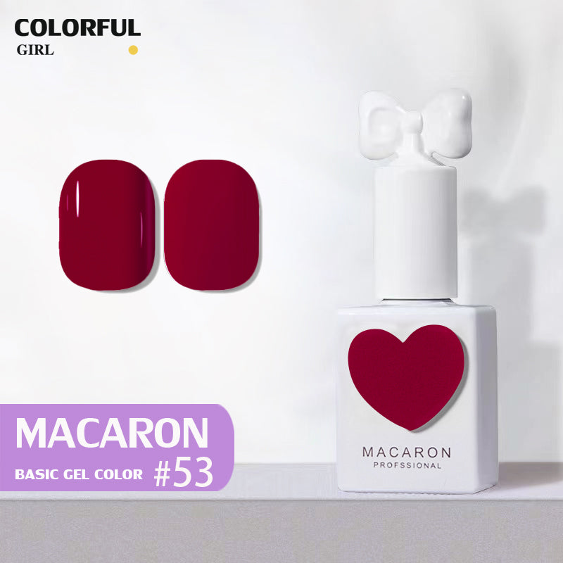 【พร้อมส่ง】แบบแยกขวด Sansu (1-58) Set Macaron 58 สี ยาทาเล็บ สีเจล เล็บเจล