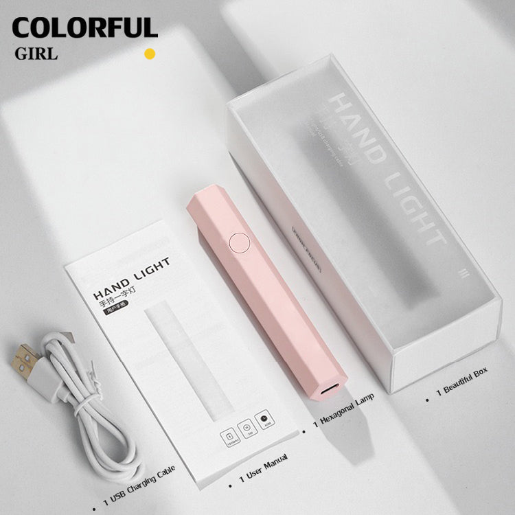 ✨พร้อมส่ง✨ไฟฉายล็อคอะไหล่มินิมอล ใช้ล็อคสีเจล ใช้ต่อเล็บ แห้งไว ไม่ทำให้ผิวคล้ำ ชาร์ตไฟUSB เครื่องอบเล็บขนาดเล็ก ไฟฉาย LED ไร้สาย