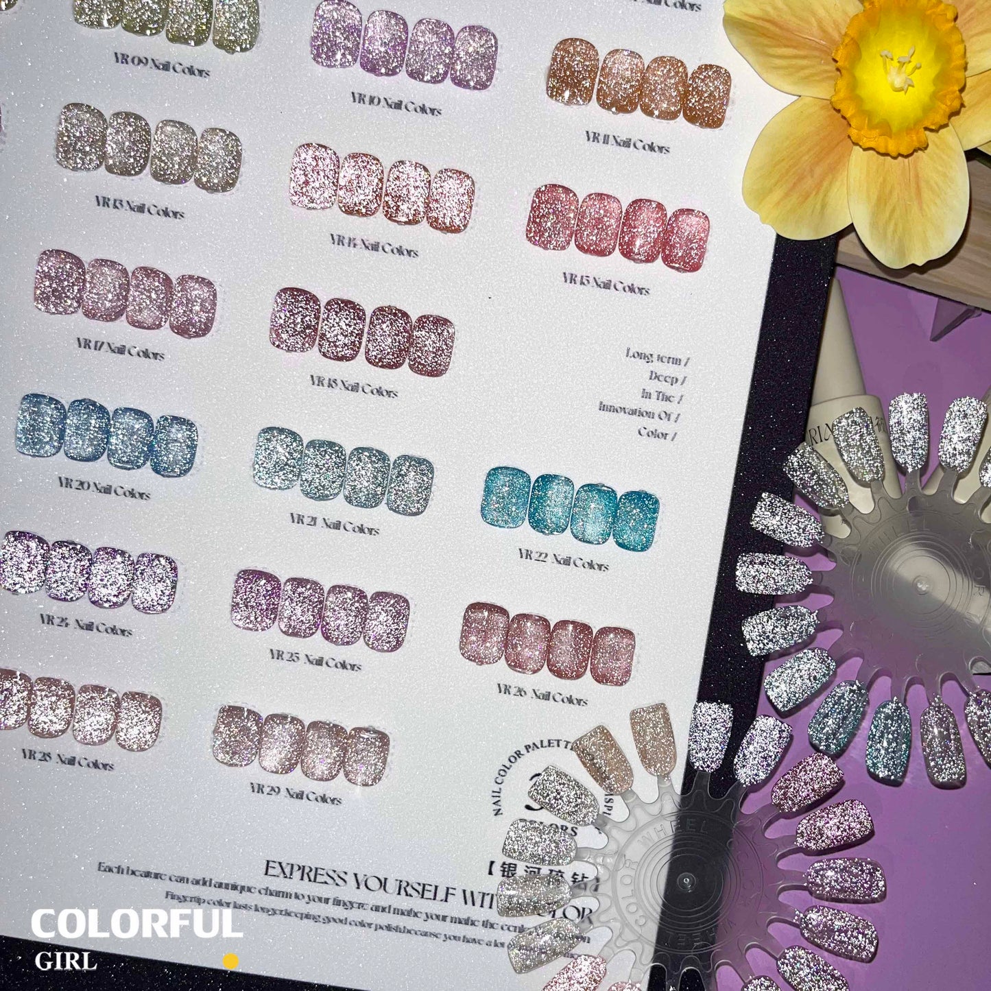 【พร้อมส่ง】YURIAO30สี สีเจลแฟลช สีทาเล็บเจล 20สี(YURIAO30) สีเจล30สี สีเจลแฟลช แถม ชาร์ทสี
