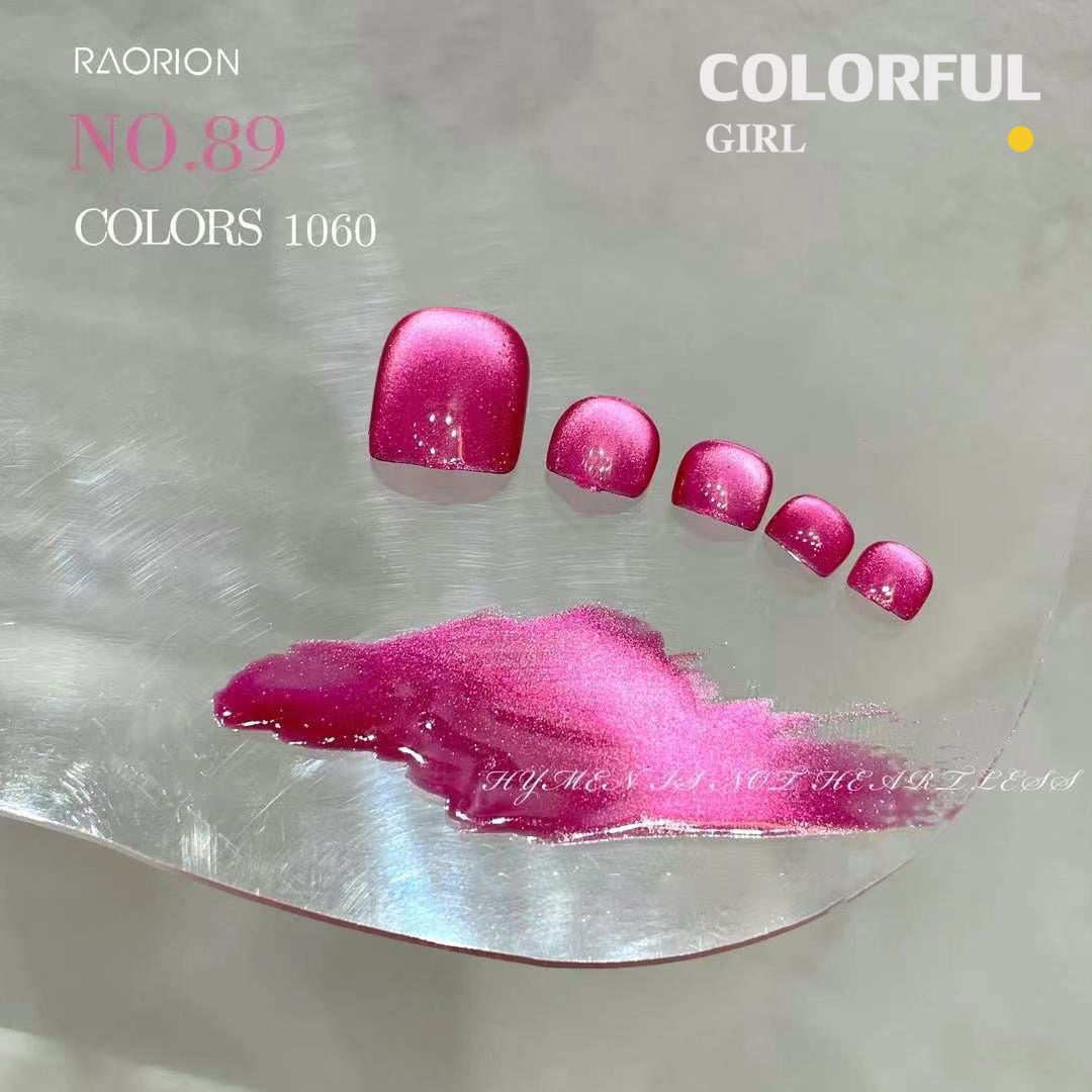 【พร้อมส่ง】 สีทาเล็บเจล RARION สีชมพู12 สี( RARION) สีเจล สีเจลแคทอาย12สี สีเจลแคทอาย แถม ชาร์ทสี