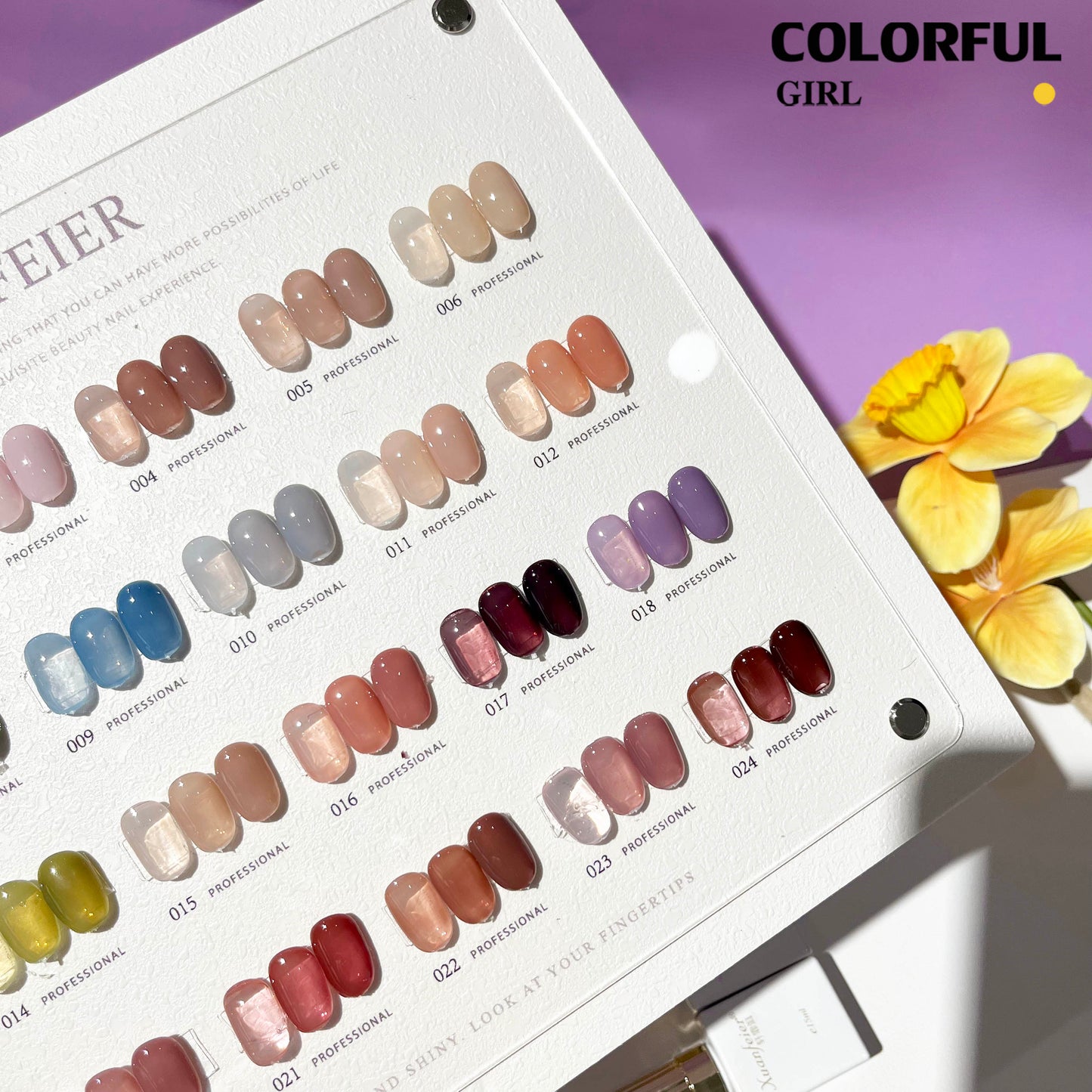 【พร้อมส่ง】XUANFEIER สีเจลไซรัปรุ่นใหม่ 24สี ฟรีชุดชาร์จชาร์จ เนื้อสวยละมุนค่ะ เจลลี่ไซรัป 24 สี ไม่บางจนเกินไปทาง่ายและสวยมากค่ะ