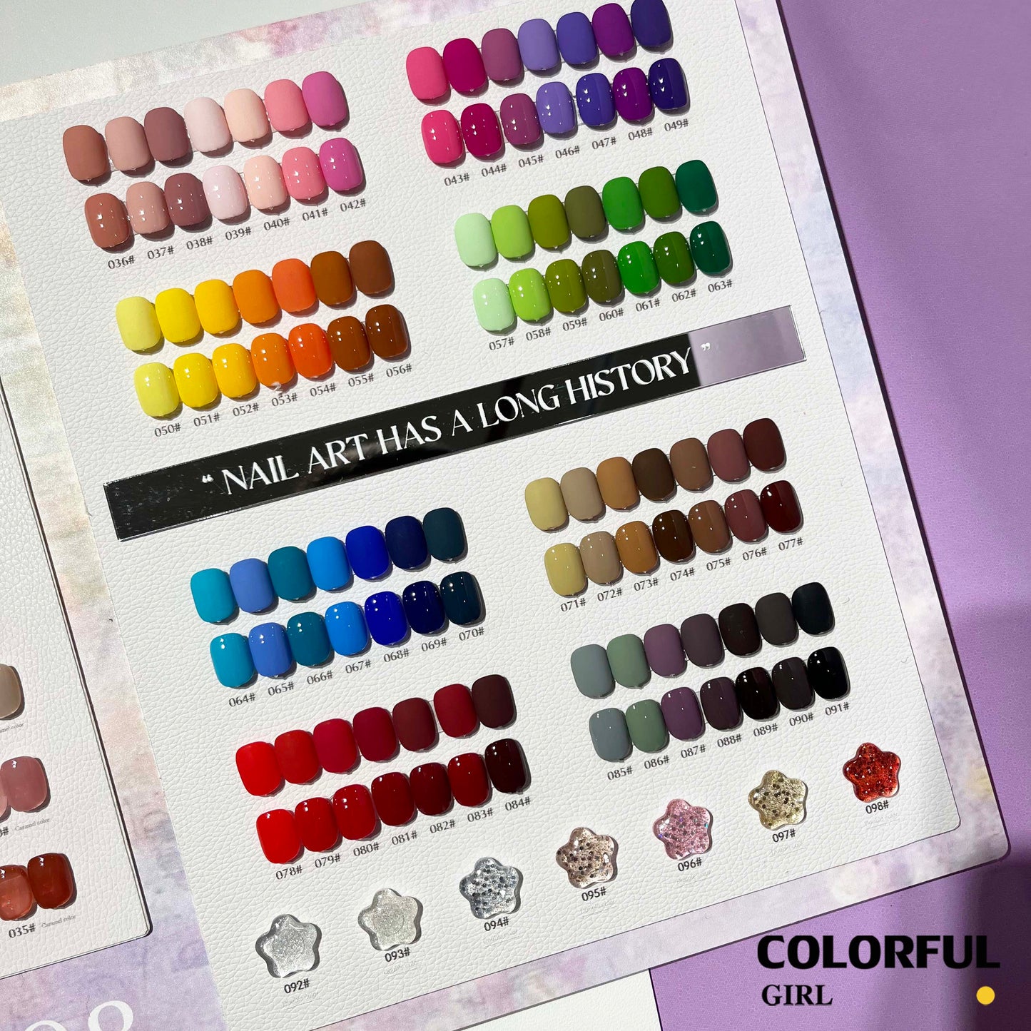 【พร้อมส่ง】สีเจล XUANFEIER 98 สี ชุดยาทาเล็บ 15ml/ขวด การ์ดสีฟรี +TOP COAT+BASE COAT ชุดร้านเล็บ สีเจลสีพื้น/สีเจลไซรัป/สีเจลกลิซเตอร์