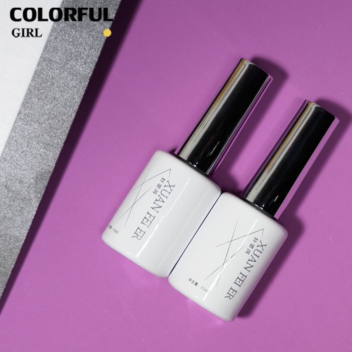 XUANFEIER 20 สี ·สีเจลแฟลช ประกายทรายดาว · คอลเลกชันสีเจลกลิตเตอร์ความหนาแน่นสูง (ทามาให้แล้ว พร้อมใช้งาน) Flash Gel
