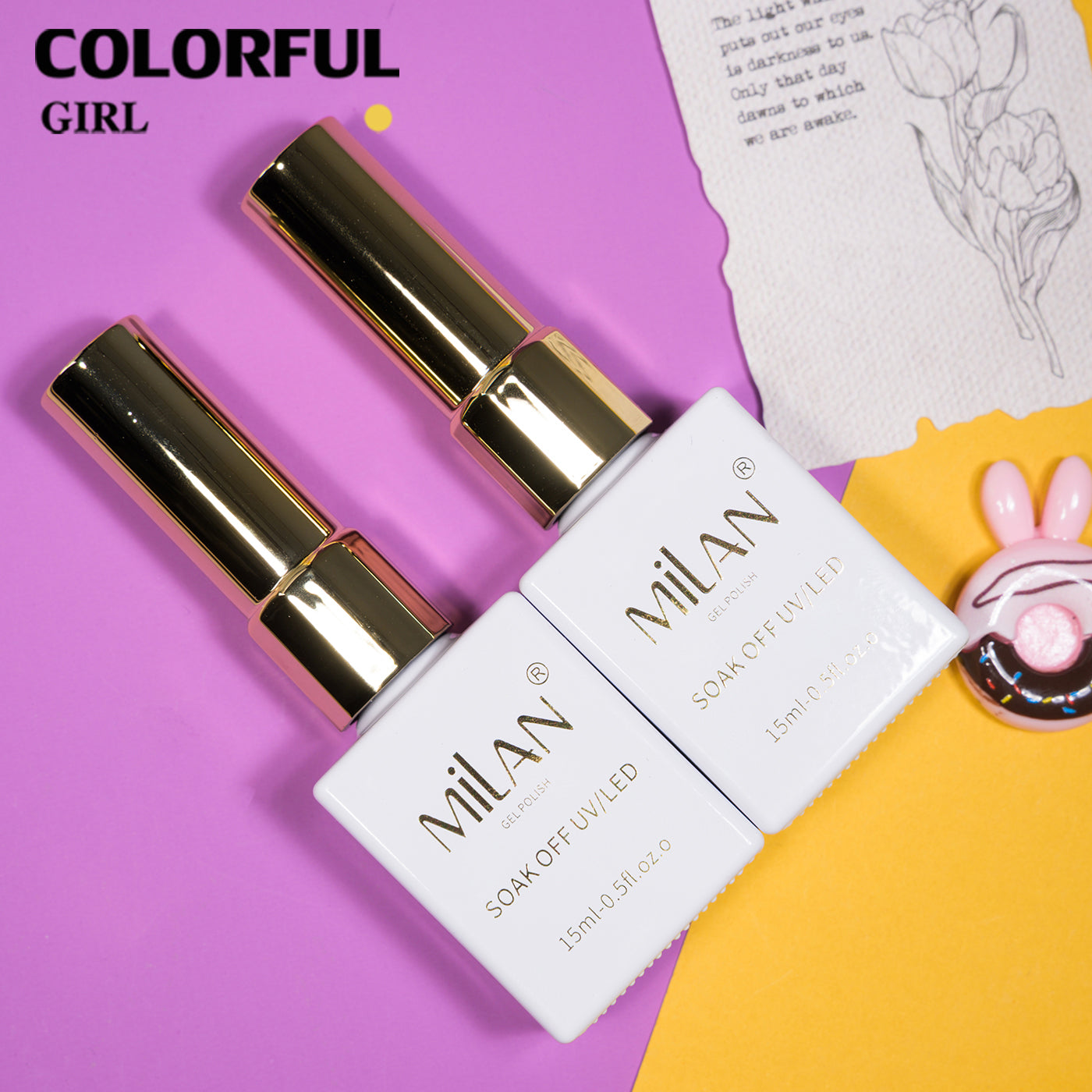 เจลเล็บ MILAN 24 สี | สีเจลกลิตเตอร์วิบวับจัดเต็ม | วิ้งกระแทกตา เล่นแสงสุดปัง | ทาแล้วดูแพงทันที 💎(ทามาให้แล้ว พร้อมใช้งาน) สีเจลกลิตเตอร์เนื้อแน่น |