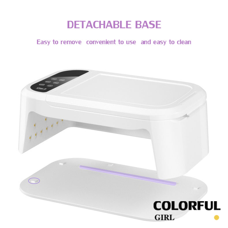 ✨พร้อมส่ง✨CTAR 8 180W เครื่องอบเล็บเจล Led ของแท้ SUNUV เครื่องอบเล็บ+แขนรองรับ 2-in-1 อุปกรณ์ทำเล็บ