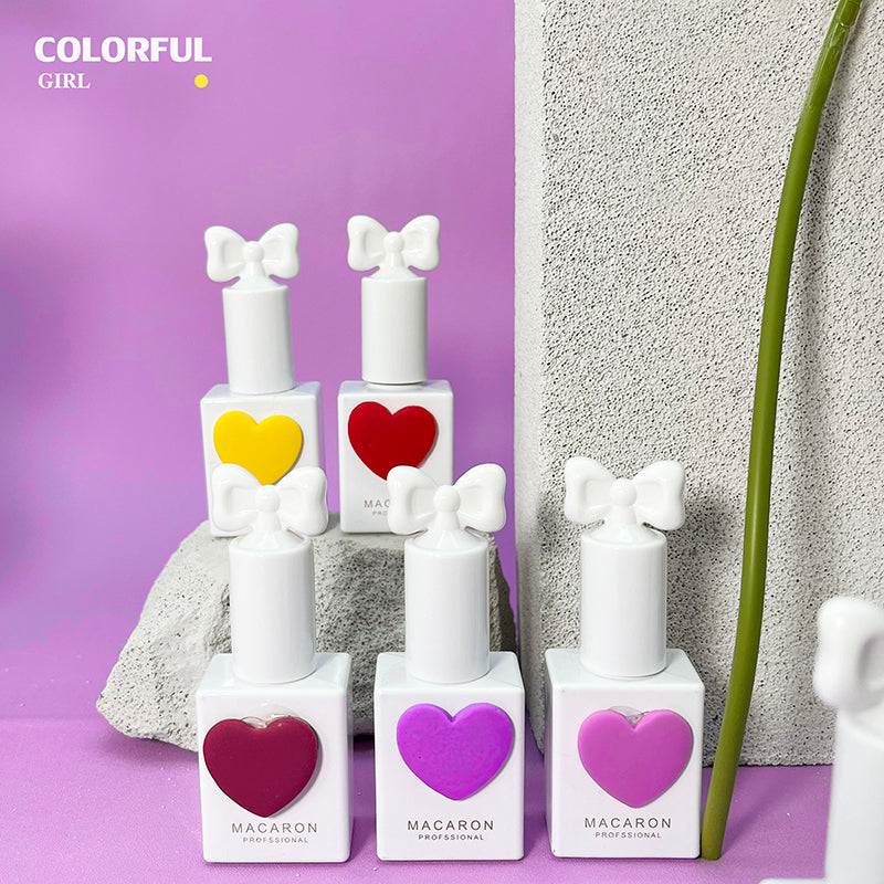 【พร้อมส่ง】แบบแยกขวด Sansu (1-58) Set Macaron 58 สี ยาทาเล็บ สีเจล เล็บเจล