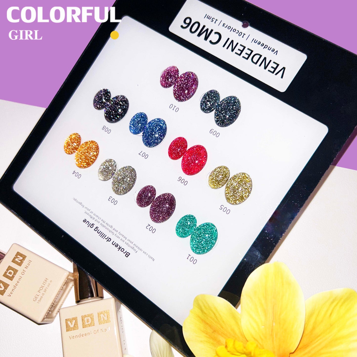 【พร้อมส่ง】Vedenni CM6 สีเจลแฟลช10สี แถม ชาร์ทสี(Vedenni) 10 สีผมธรรมชาติสำเร็จค่ะ แฟลชใหม่ล่าสุด แถมชาร์ทสำเร็จ