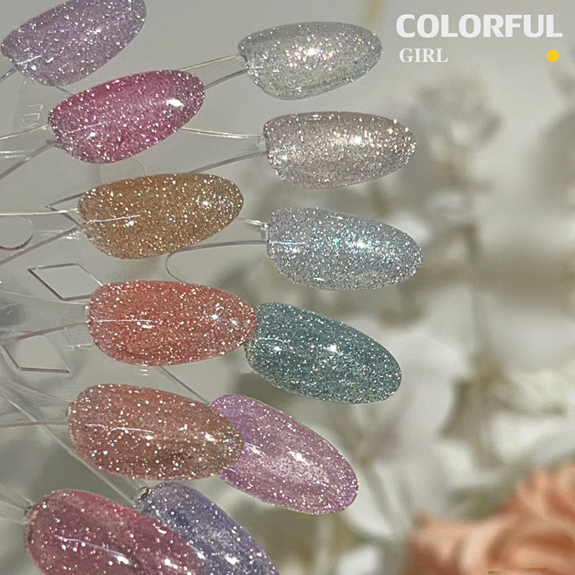 【พร้อมส่ง】JYS สีเจลแฟลช 25 สี (JIAO YAN SHE)