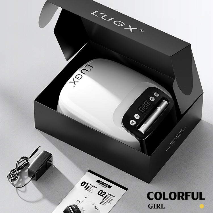 LUGX LG-801/LG-801S เครื่องอบเล็บ UV 48W พร้อมไฟล็อคอะไหล่ 3W