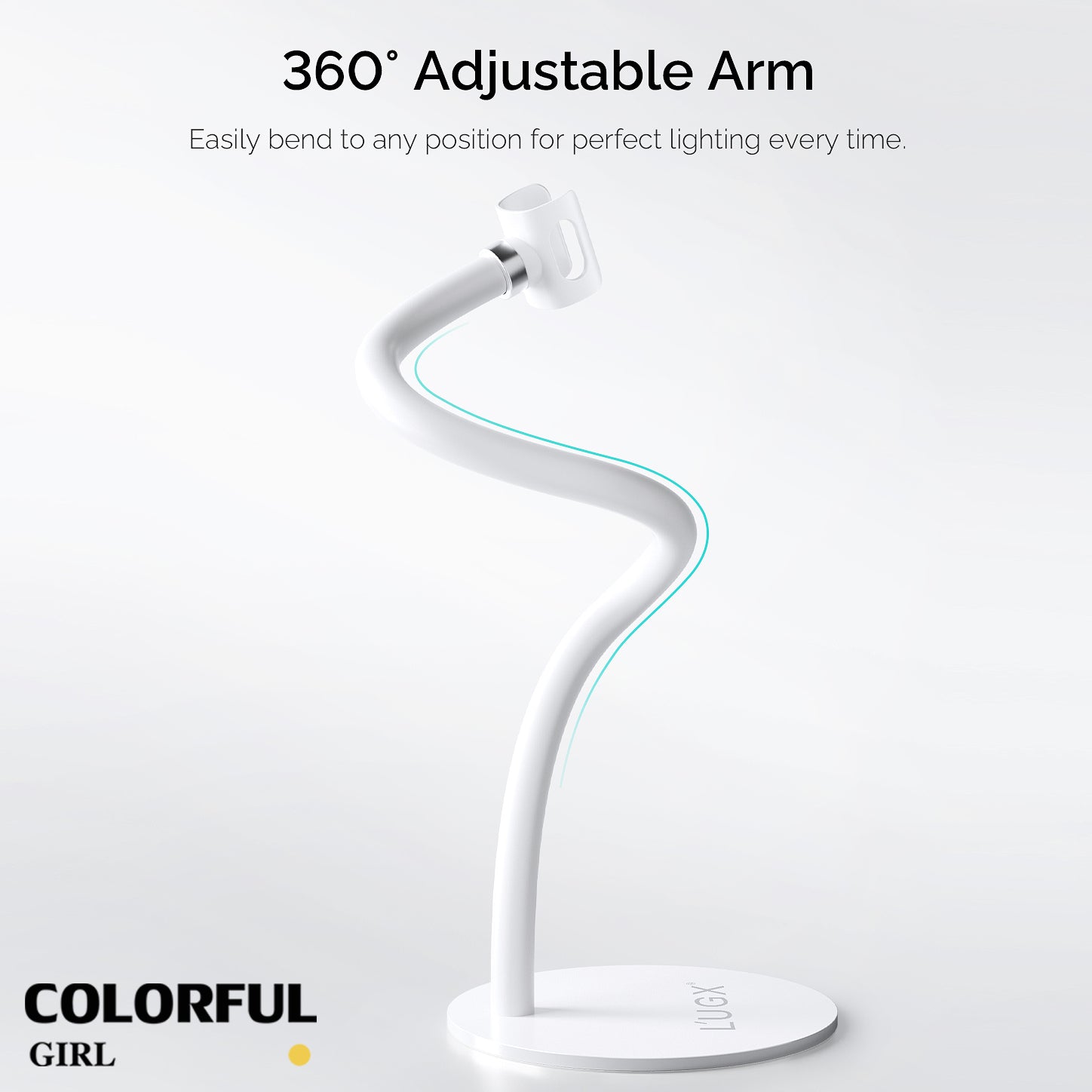 L’UGX LG-206 ไฟฉายอบเล็บ น้ำหนักเบา จับถนัดมือ ชาร์จแบบแม่เหล็ก มี 6 สี